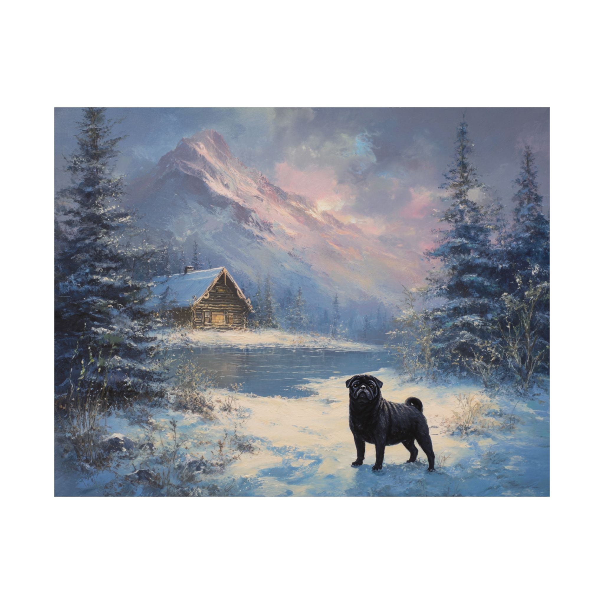 Pug 6- Winter Whiskers Collection