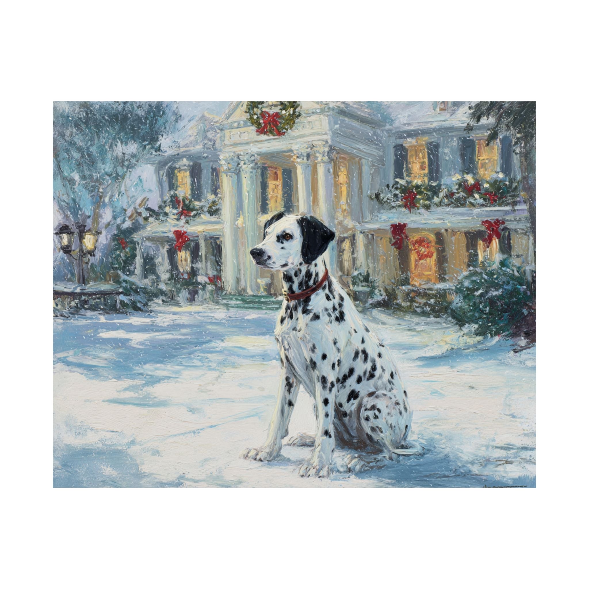 Dalmatian 4- Home for the Holidays Collection