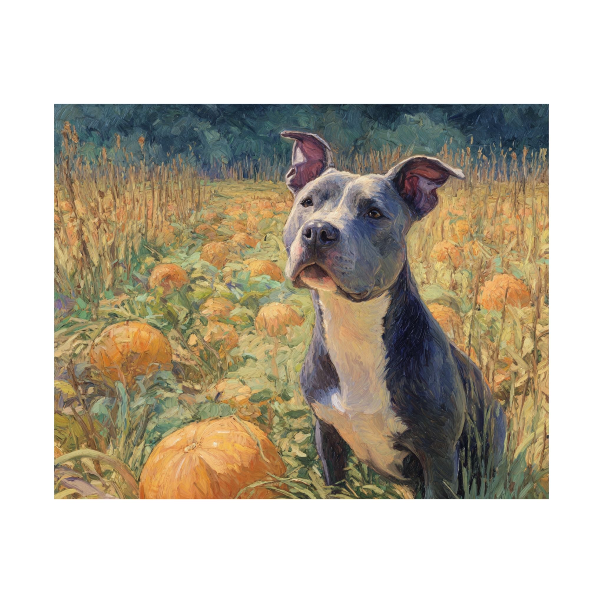 Pit Bull 4- Pumpkin Patch Collection