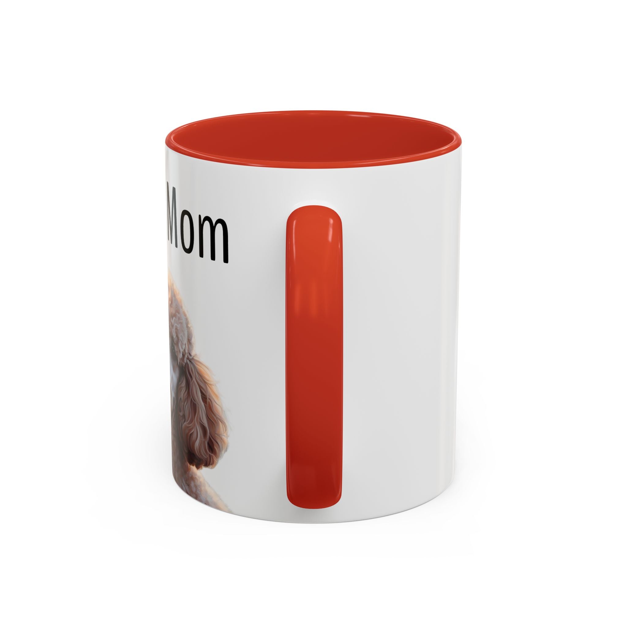 'Dog Mom' Poodle Mug
