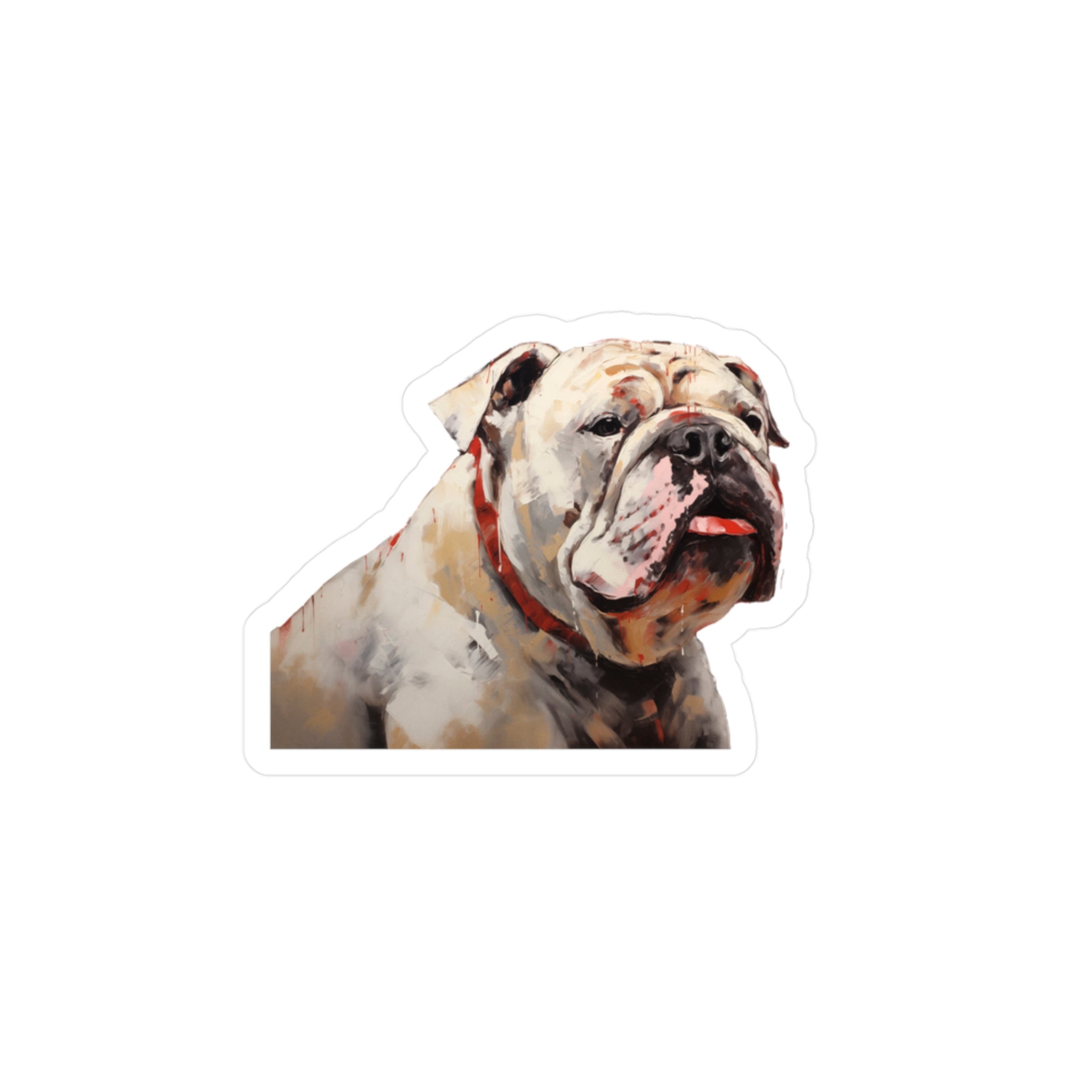 Bulldog Vinyl Decal