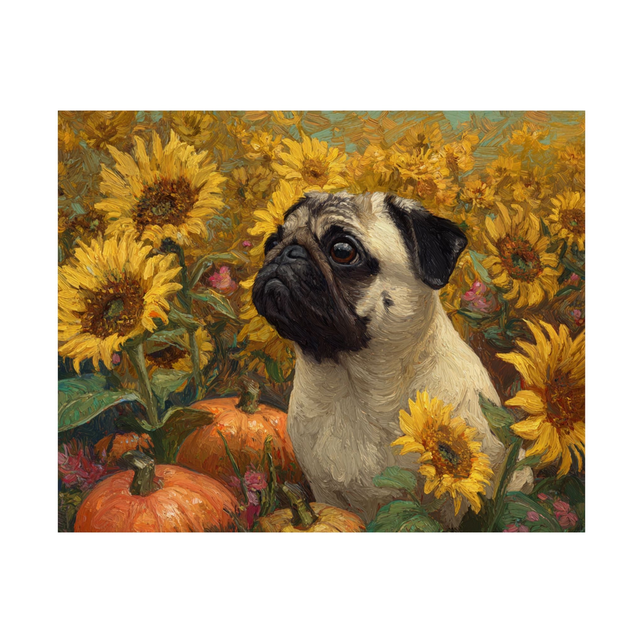 Pug 3- Sunflower Season Collection