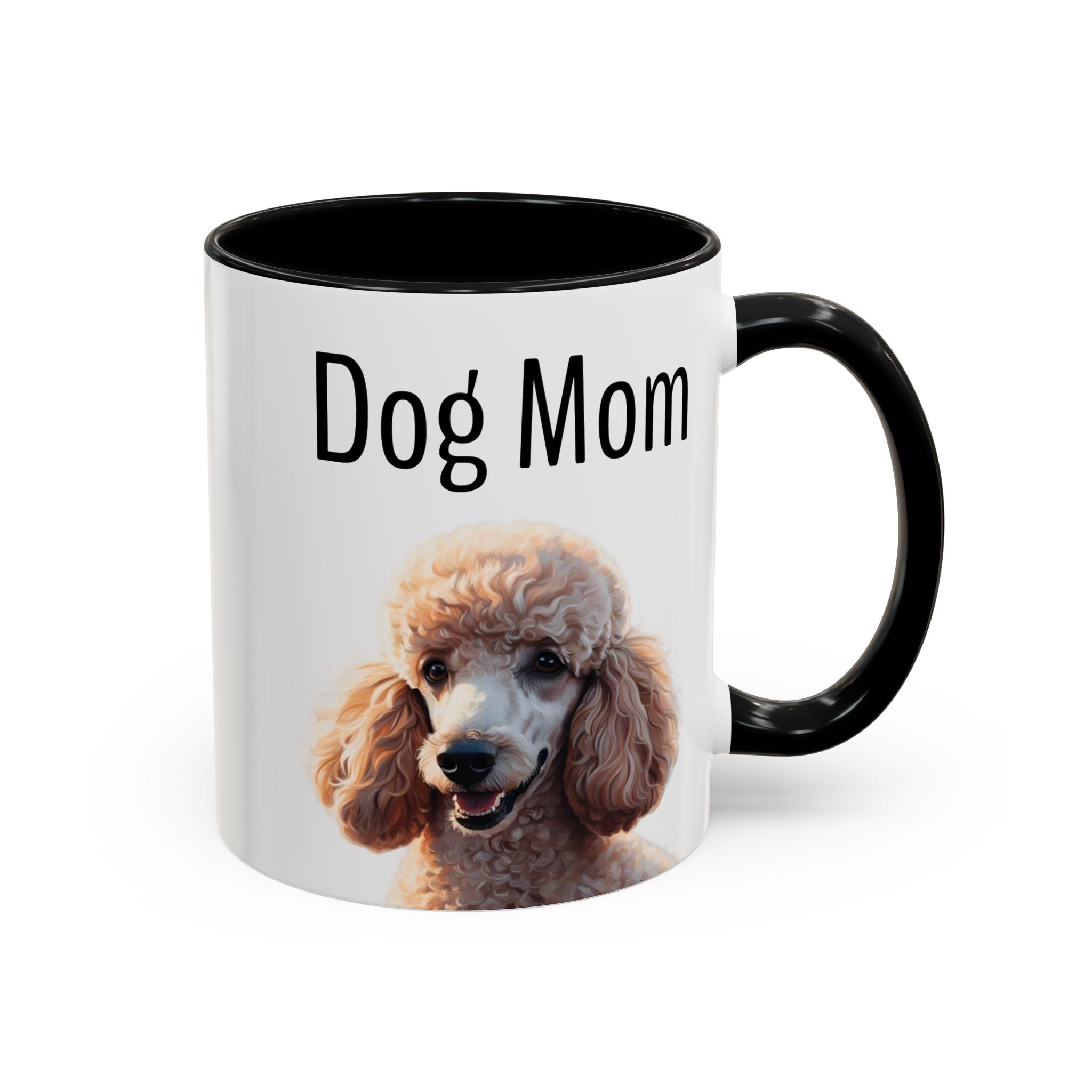 'Dog Mom' Poodle Mug