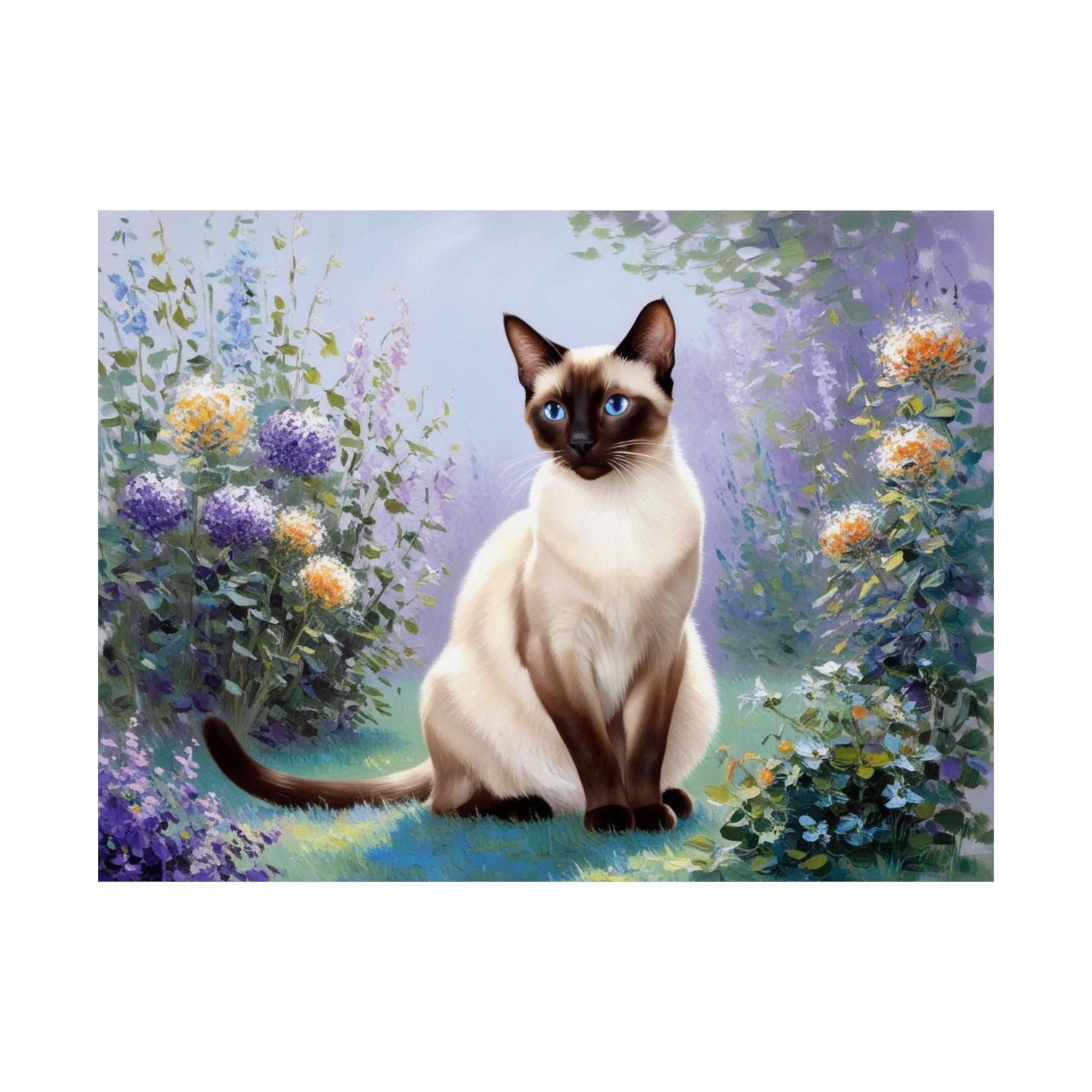 Siamese Cat- Garden Collection