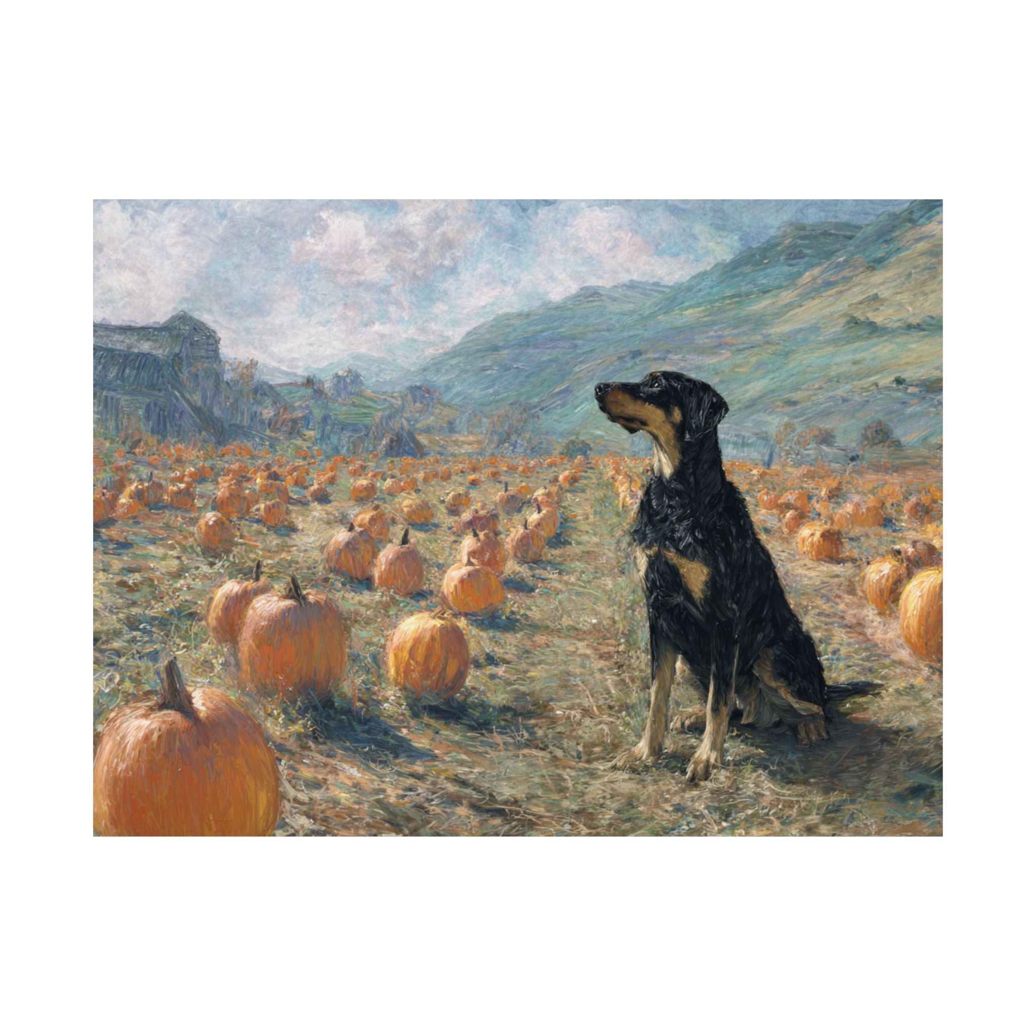 Hound Dog 4- Pumpkin Patch Collection