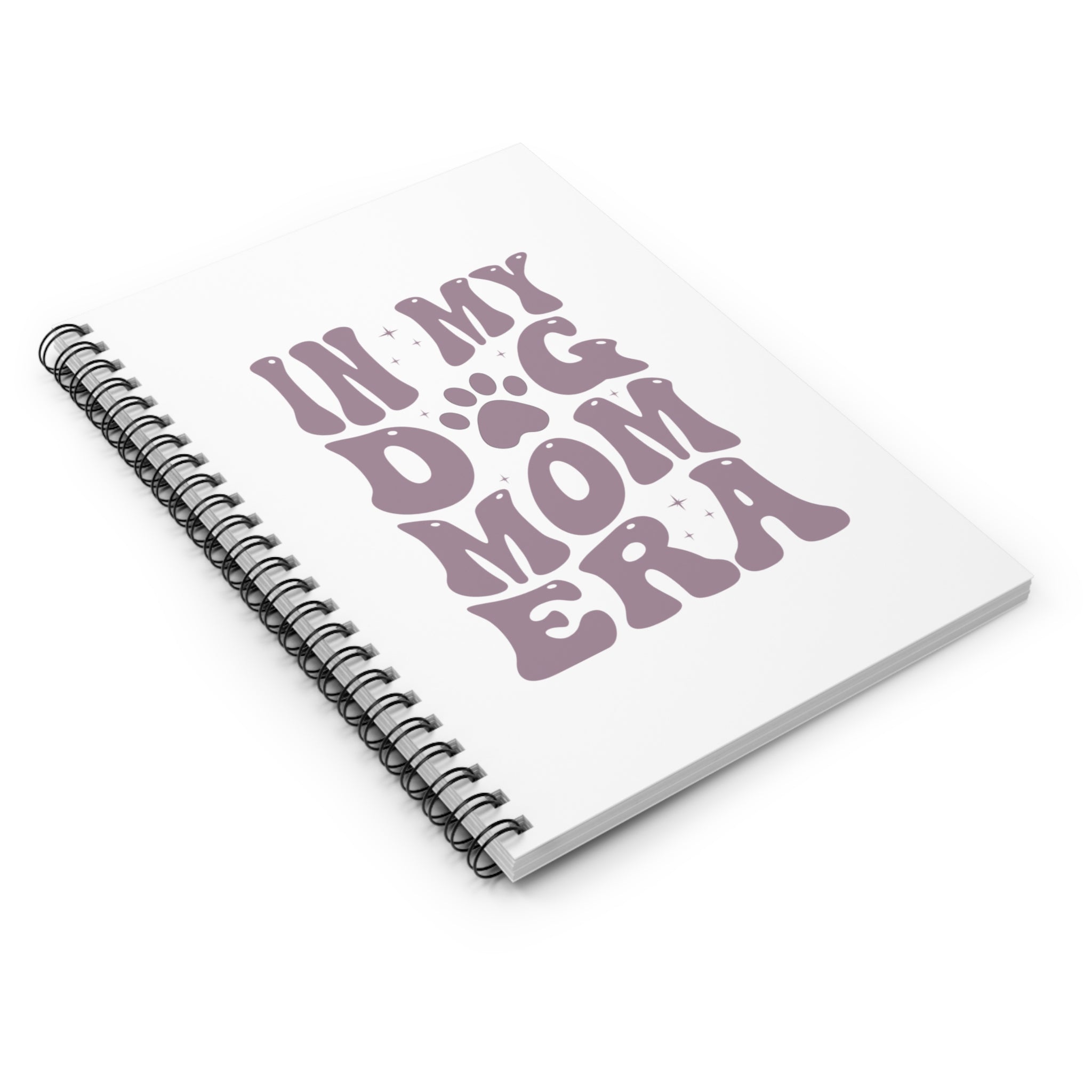 "In My Dog Mom Era" Notebook