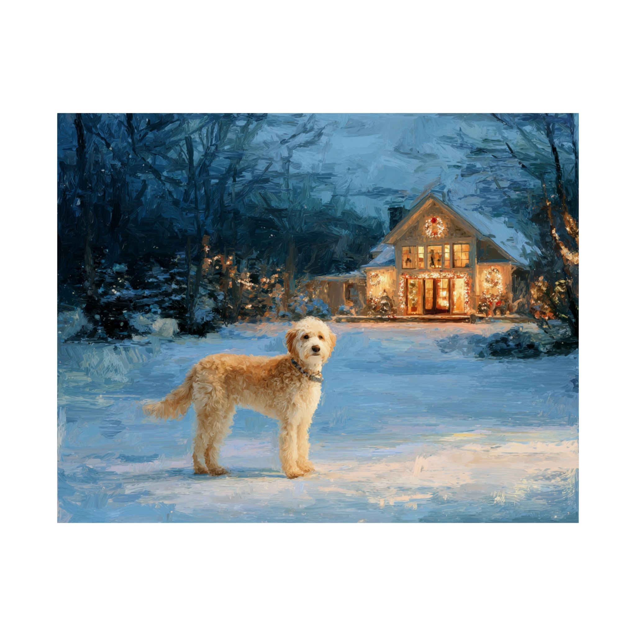 Golden Doodle 1- Home for the Holidays Collection