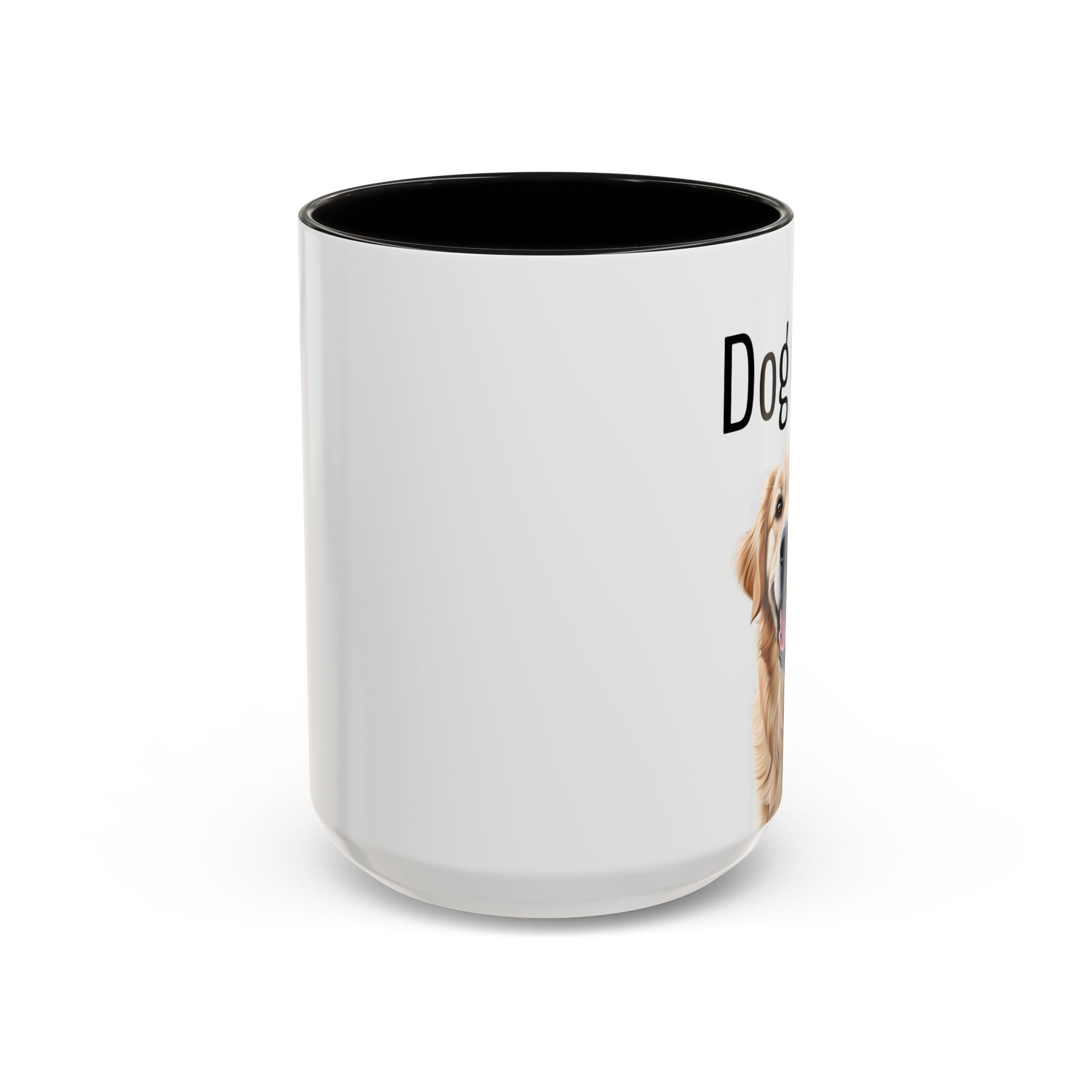 'Dog Mom' Golden Retriever Mug