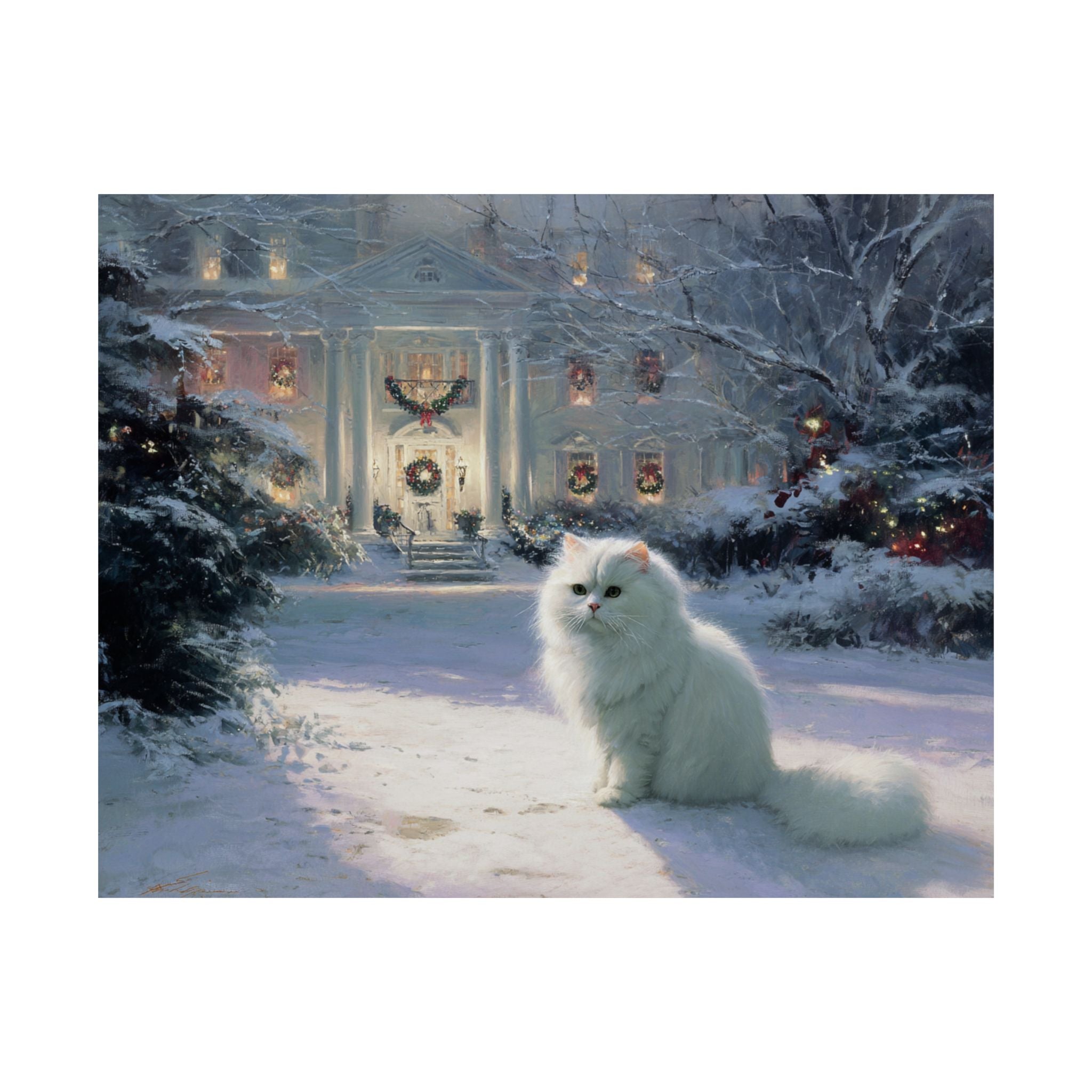Persian Cat 2- Home for the Holidays Collection