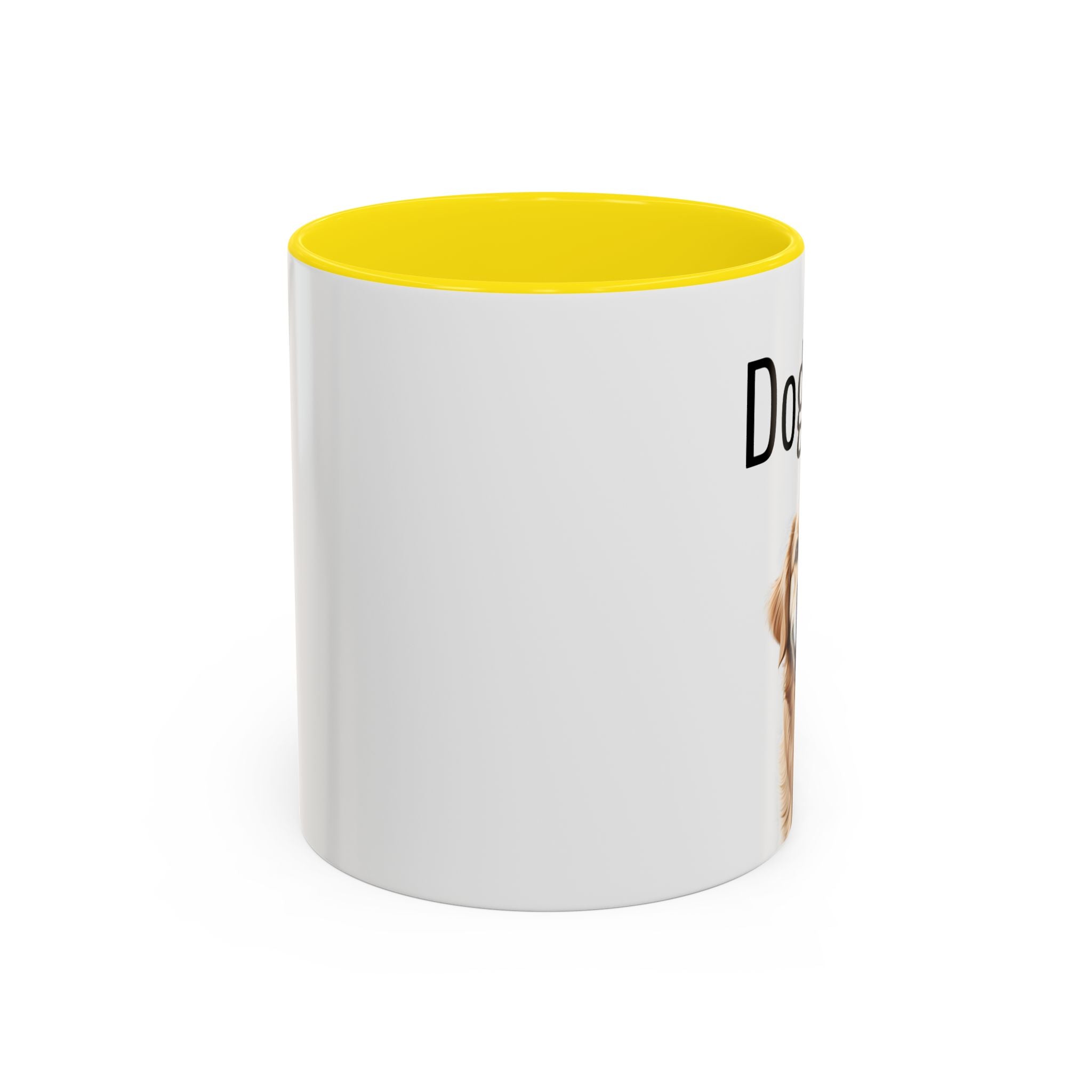 'Dog Mom' Golden Retriever Mug