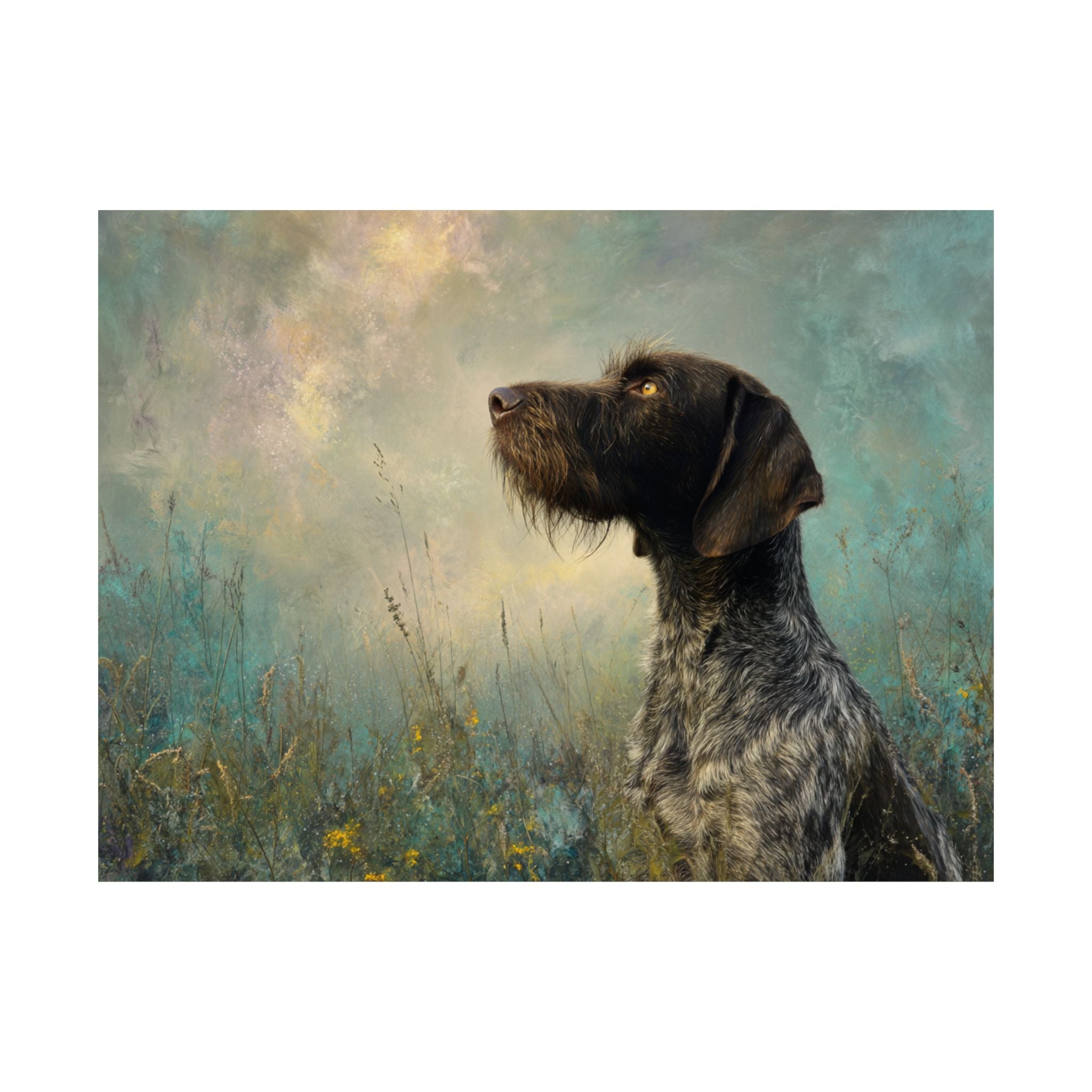 German Wire Hair Pointer 2- Dreamy Companions Collection