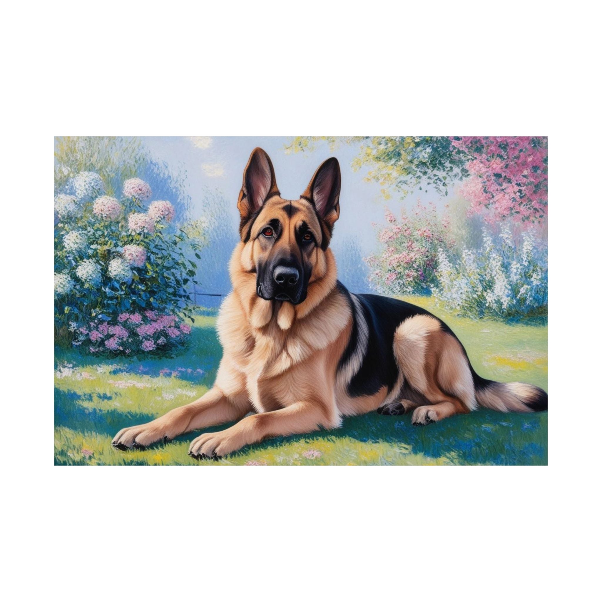 German Shepherd- Garden Collection