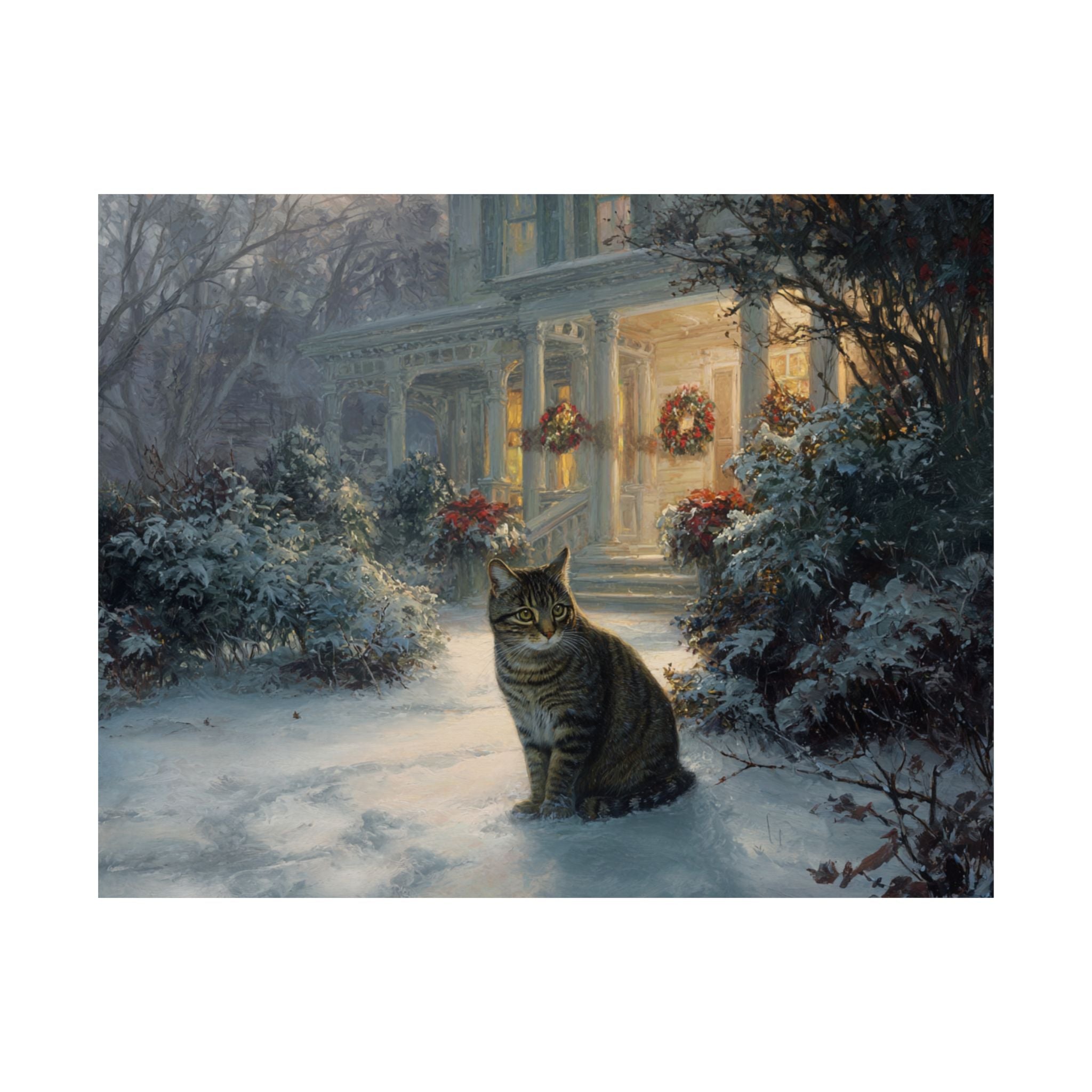 Tabby Cat 2- Home for the Holidays Collection