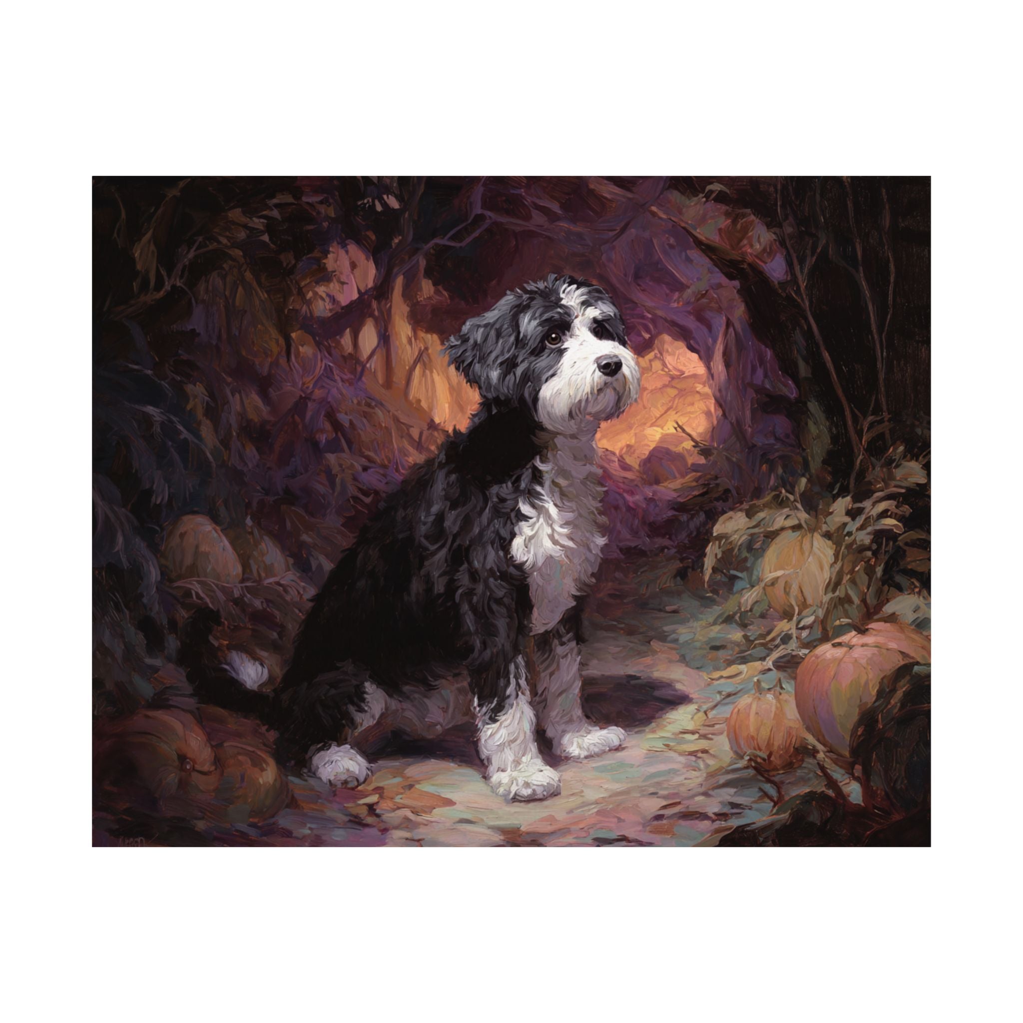 Aussiedoodle 1- Howl-oween Collection