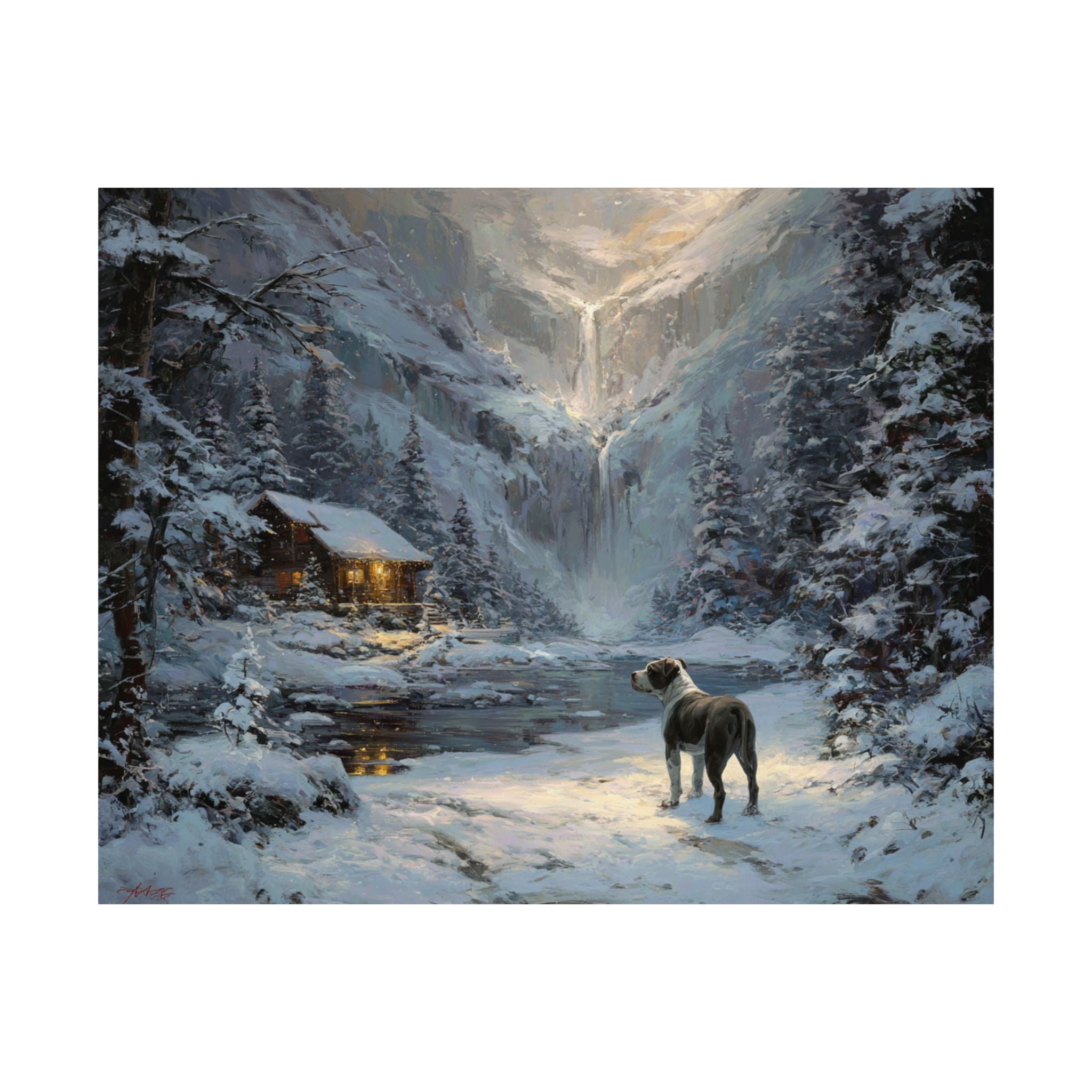 Pit Bull 2- Winter Whiskers Collection