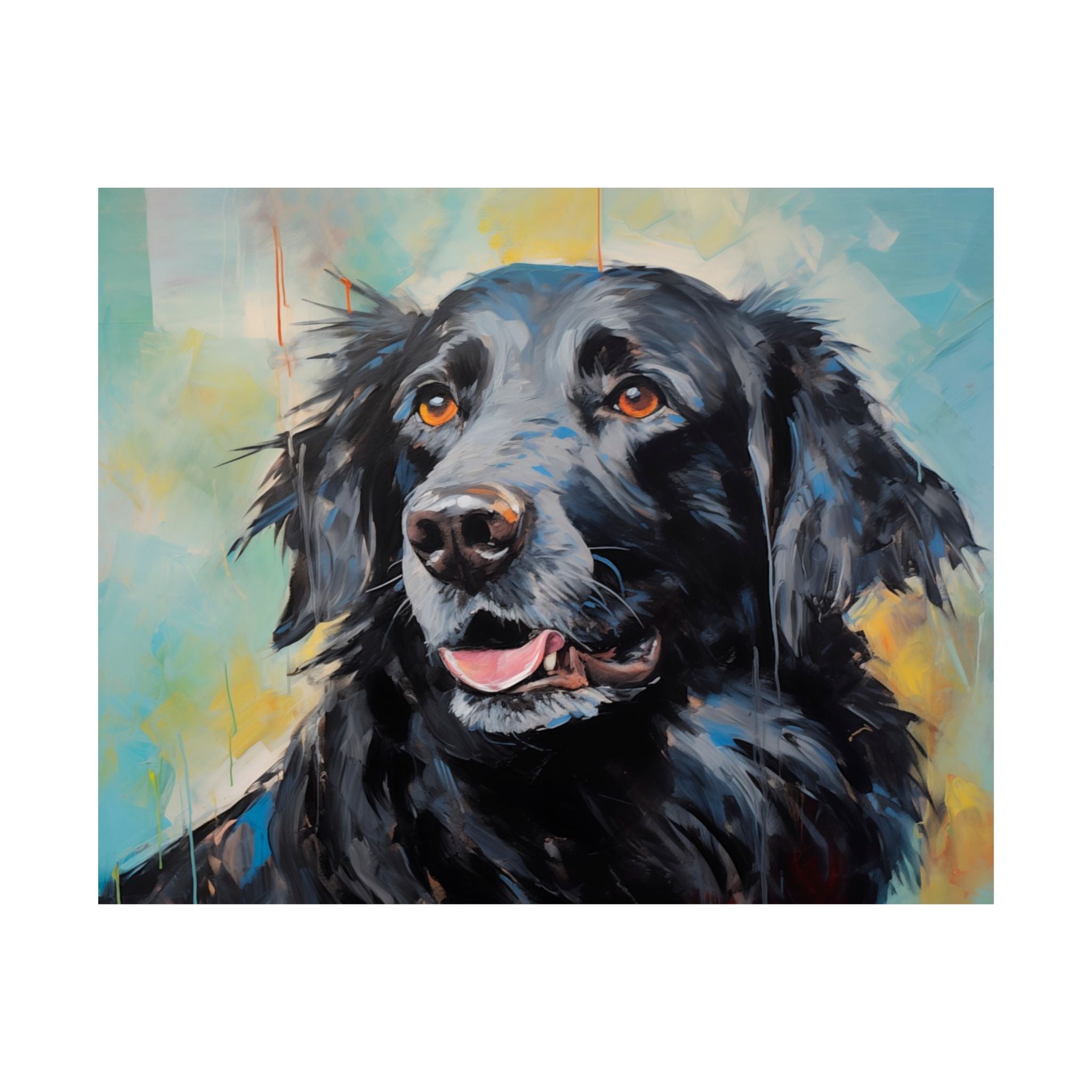Black Labrador Retriever- Abstract Collection