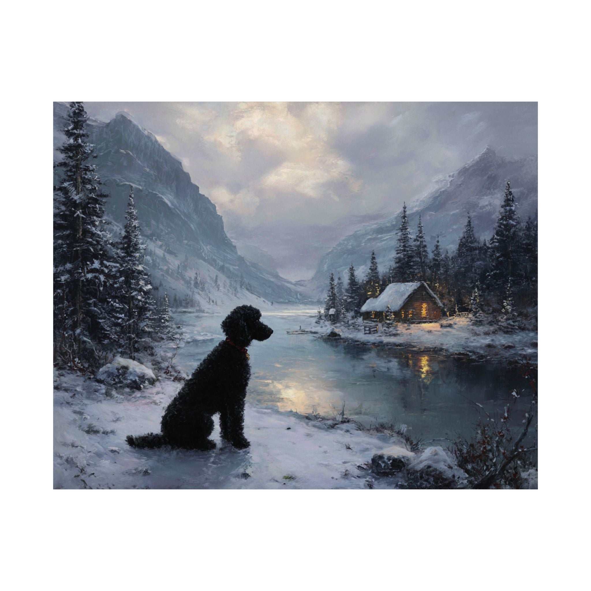 Poodle 3- Winter Whiskers Collection