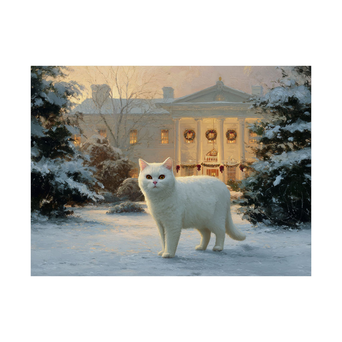 British Short Hair Cat 1- Home for the Holidays Collection