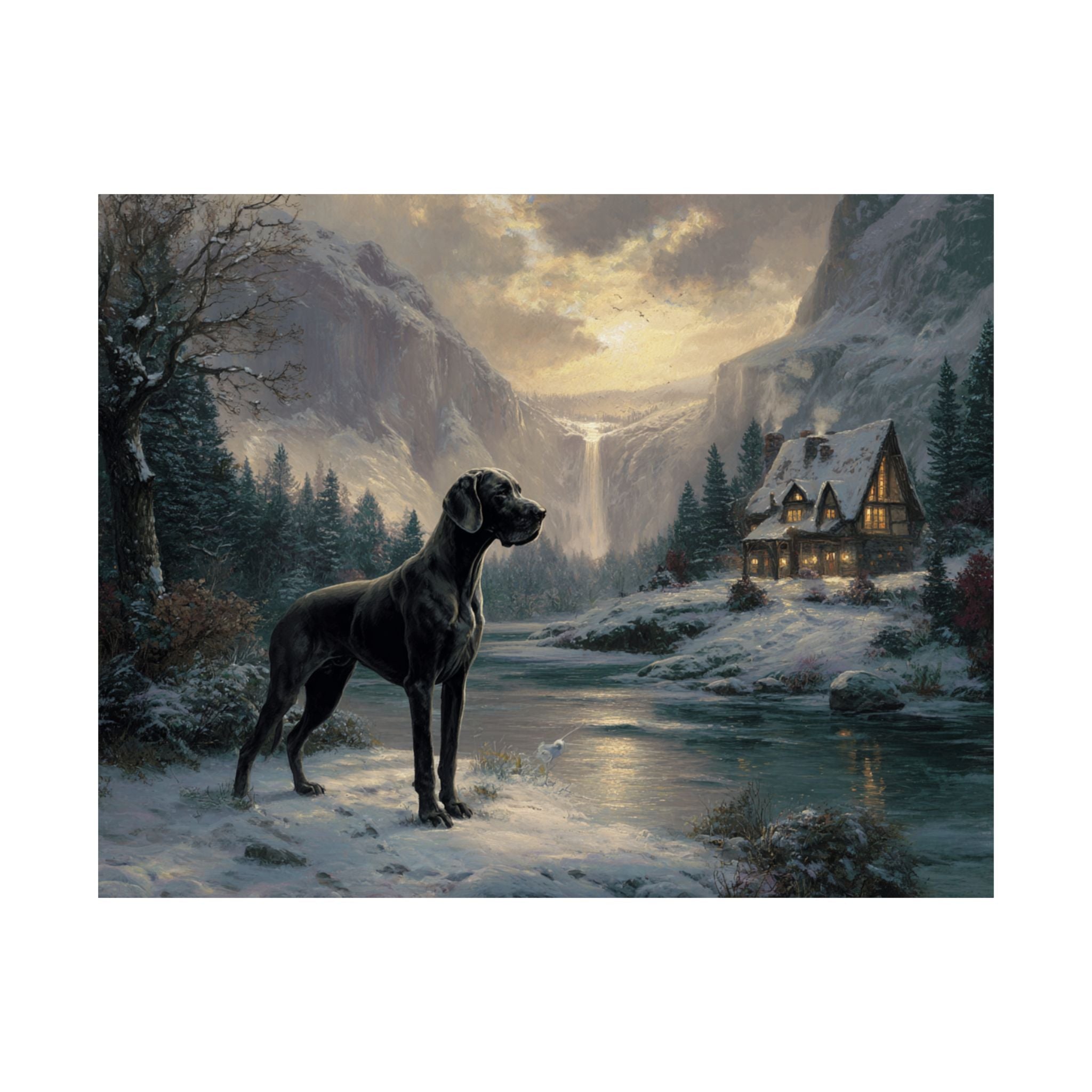 Great Dane 3- Winter Whiskers Collection