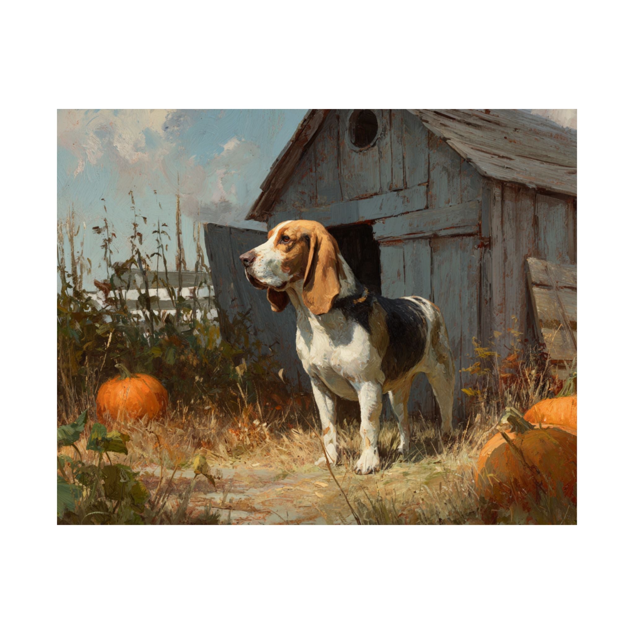 Hound Dog 2- Pumpkin Patch Collection