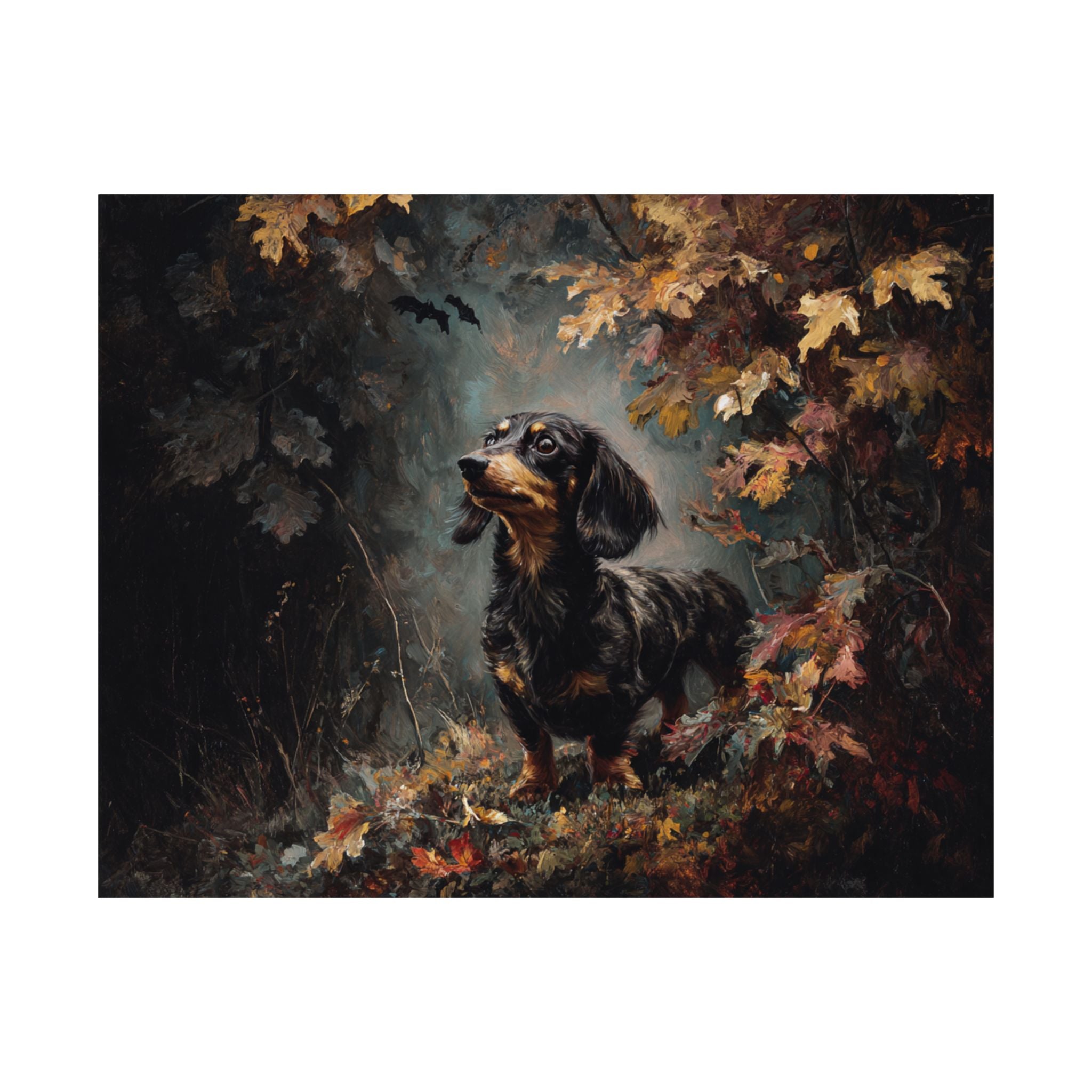 Miniature Dapple Dachshund 2- Howl-oween Collection