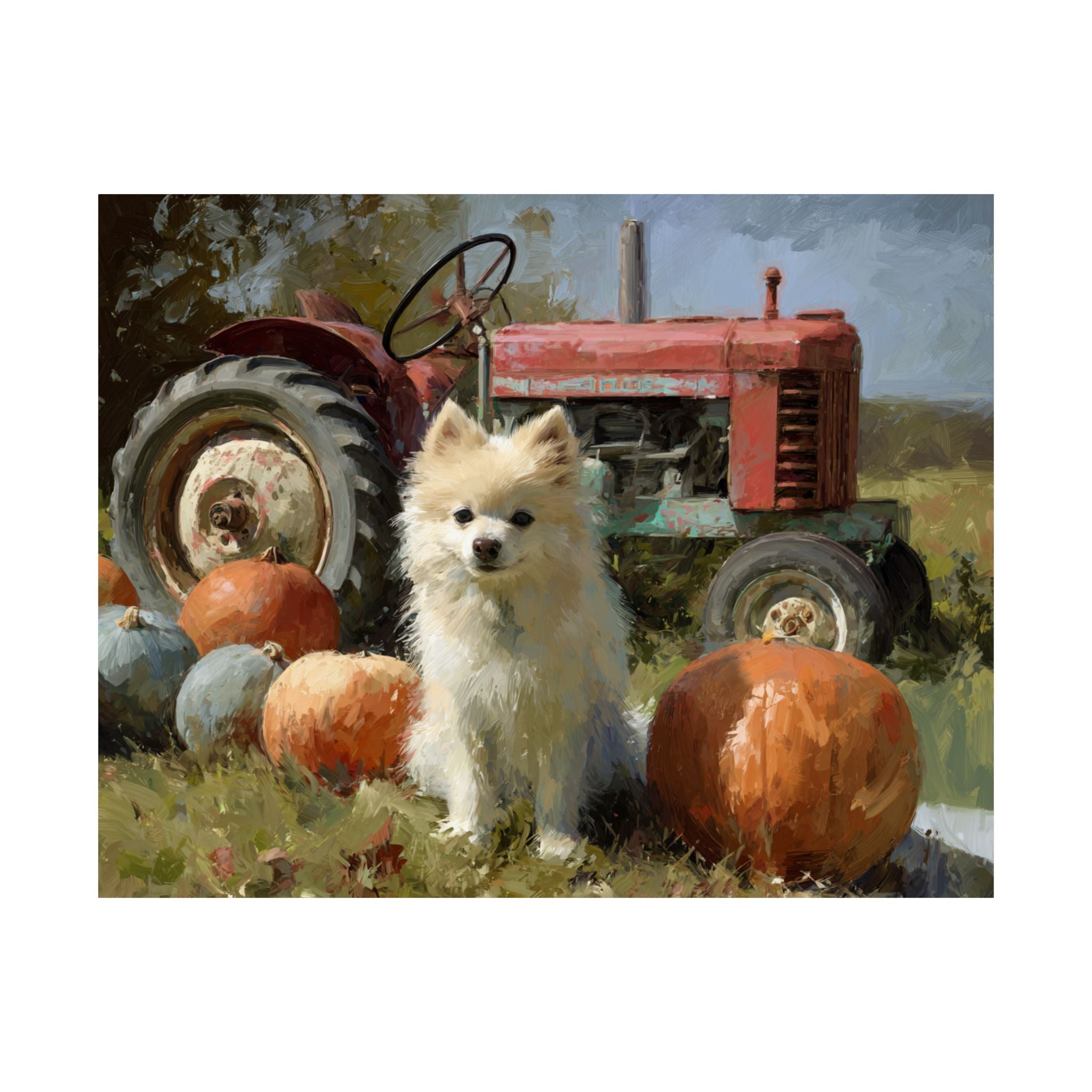 Pomeranian 1- Pumpkin Patch Collection