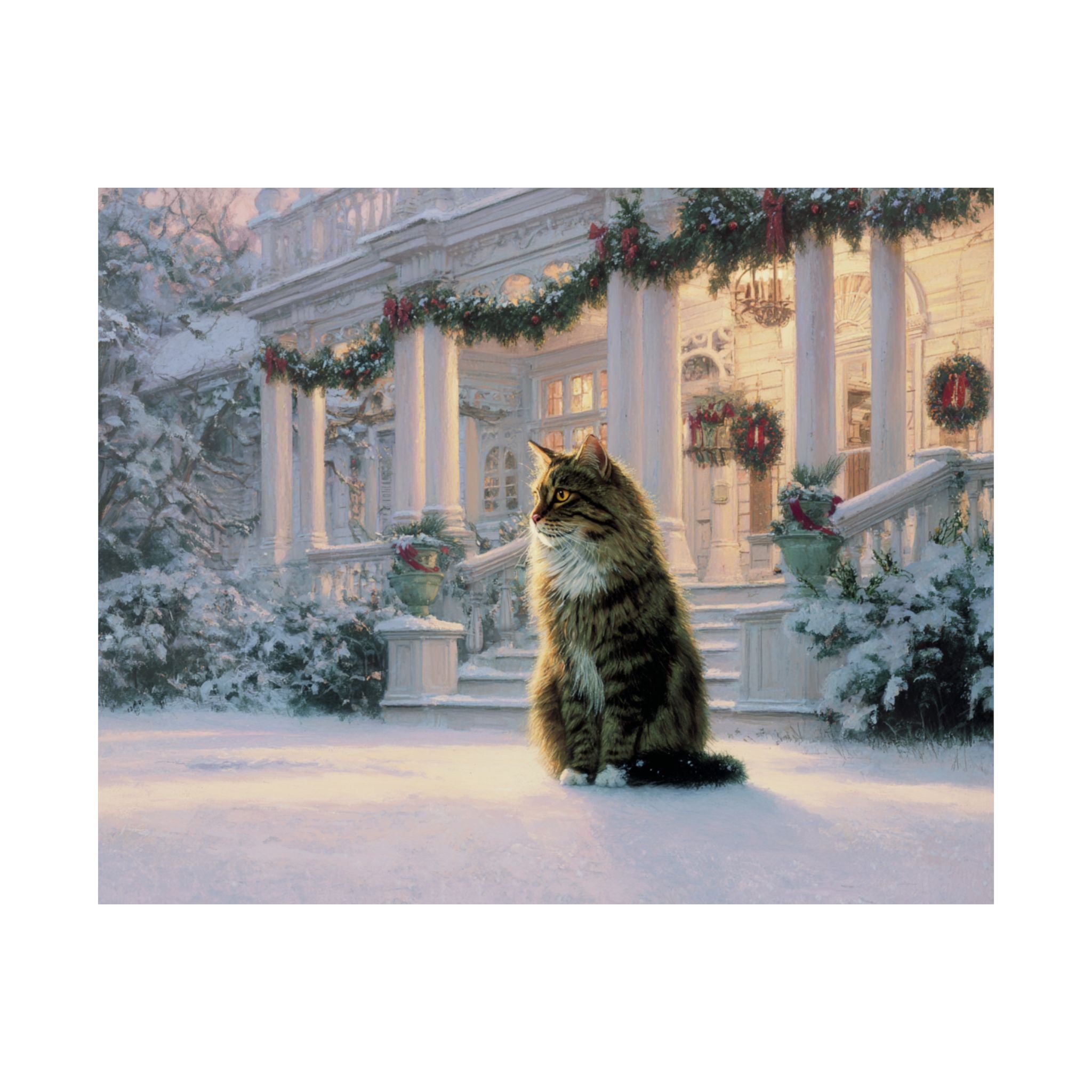 Main Coon Cat 3- Home for the Holidays Collection