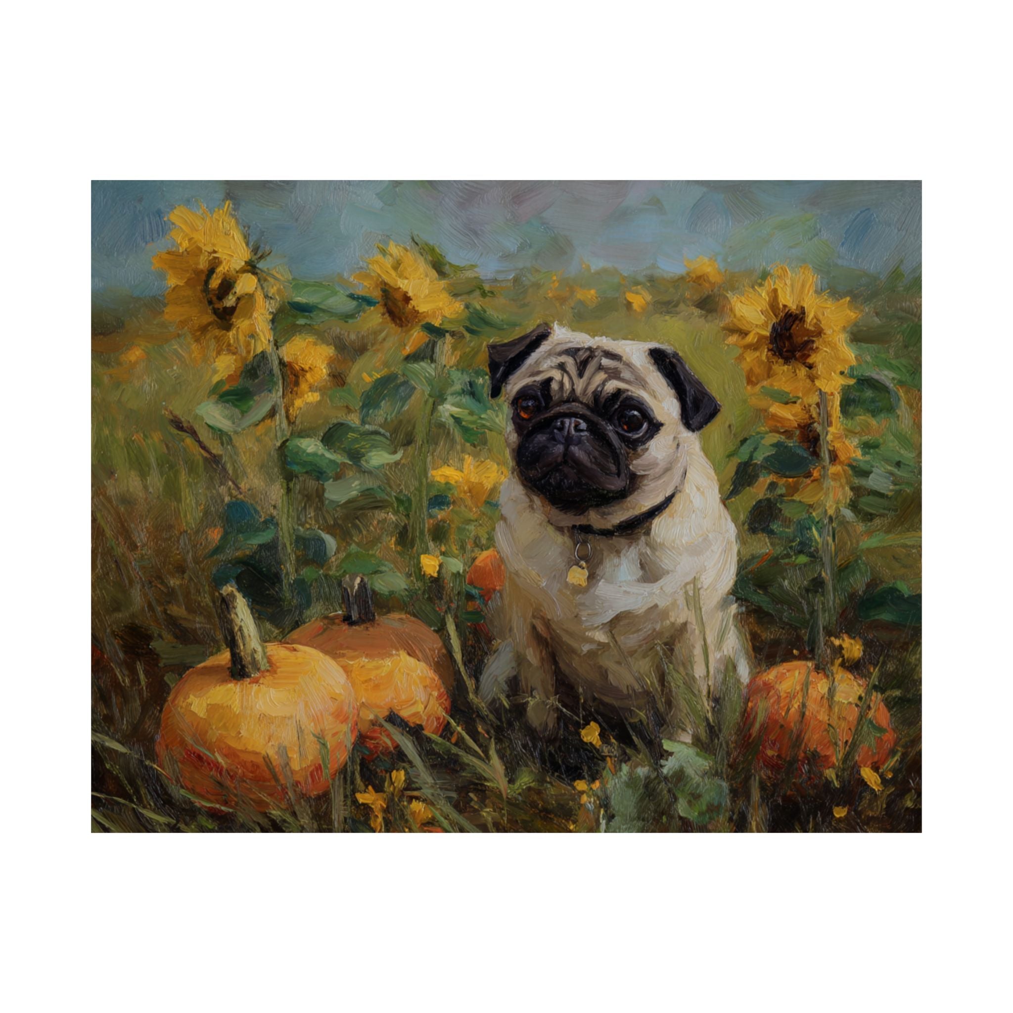 Pug 1- Sunflower Season Collection