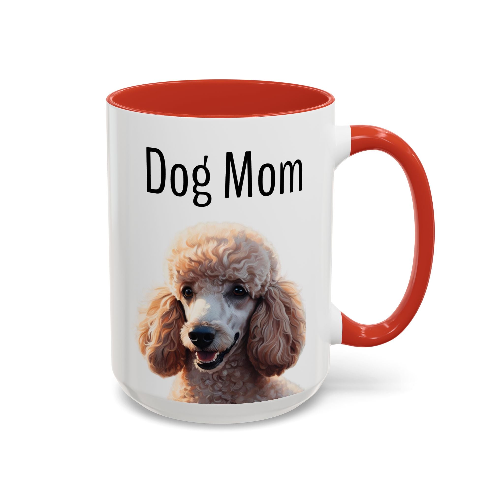 'Dog Mom' Poodle Mug