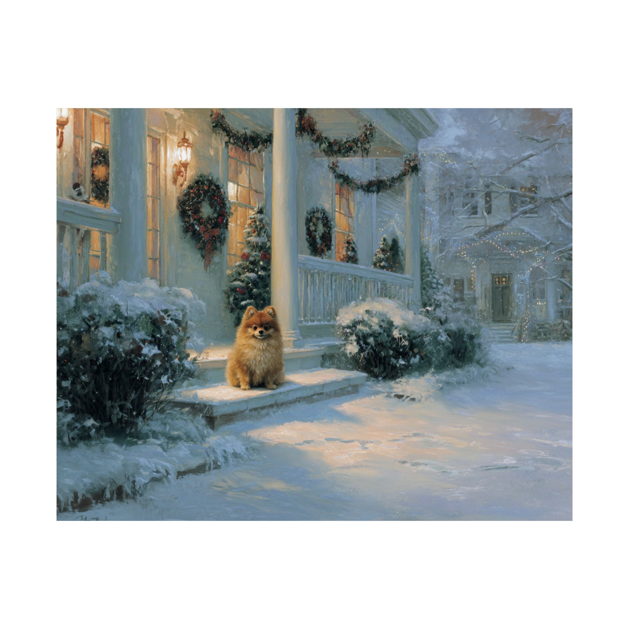 Pomeranian 6- Home for the Holidays Collection