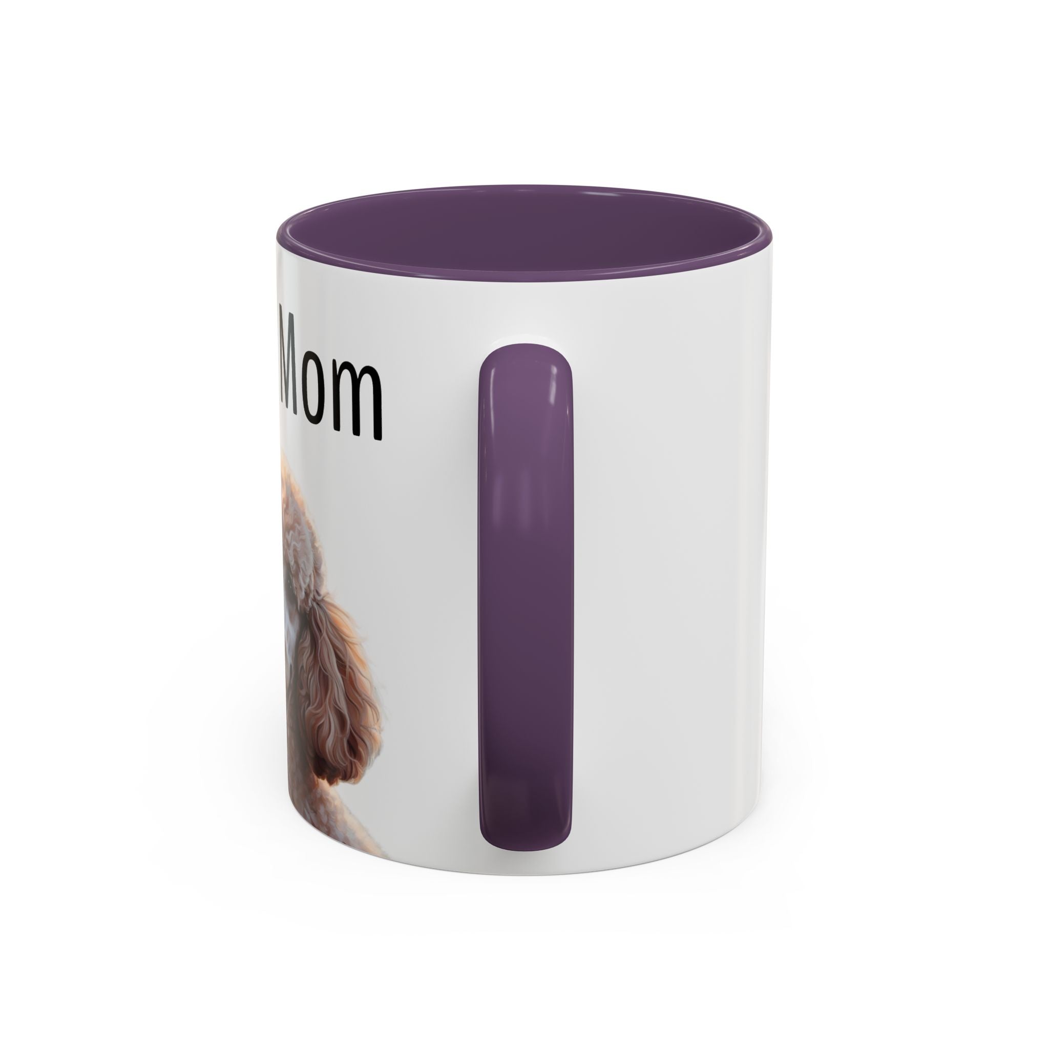 'Dog Mom' Poodle Mug