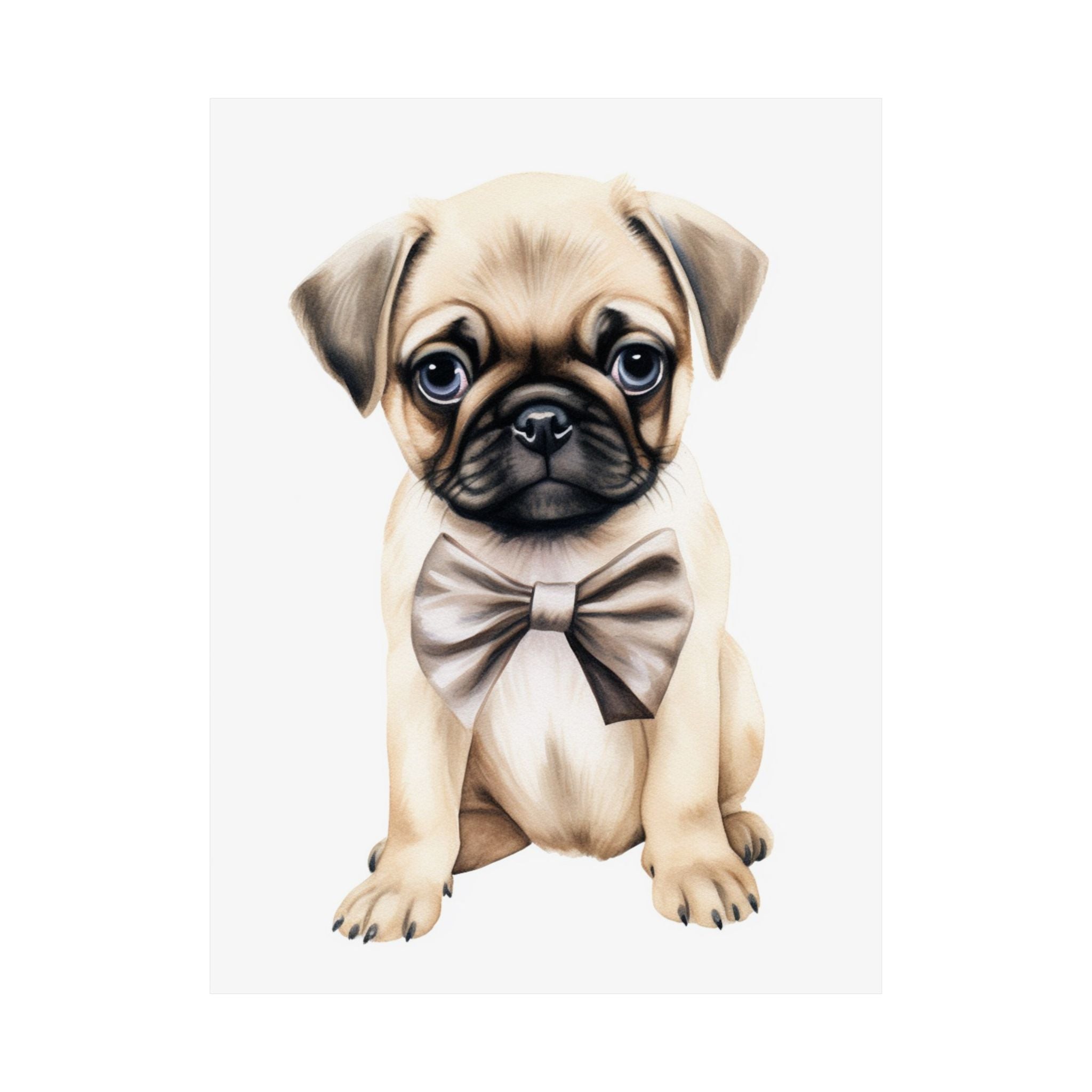 Pug 4- Bow Collection