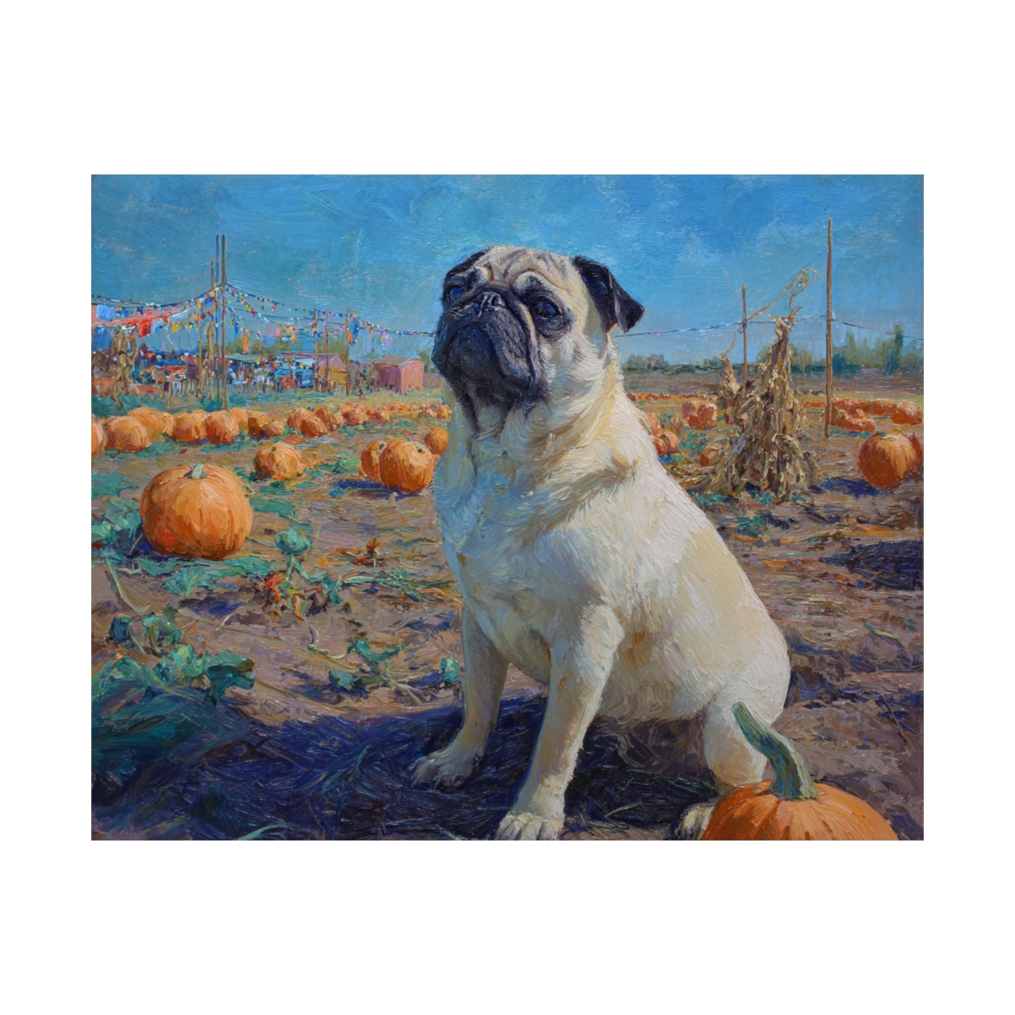 Pug 5- Pumpkin Patch Collection