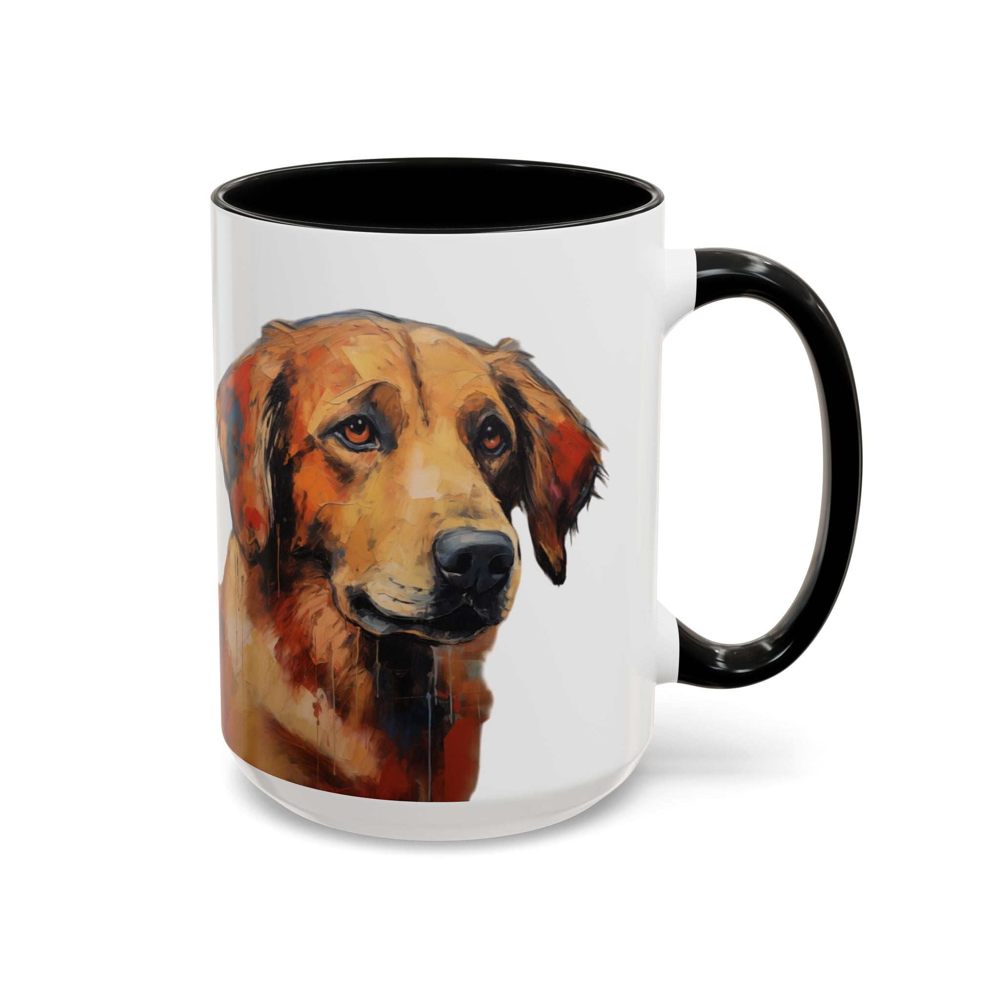 Abstract Collection Golden Retriever Mug
