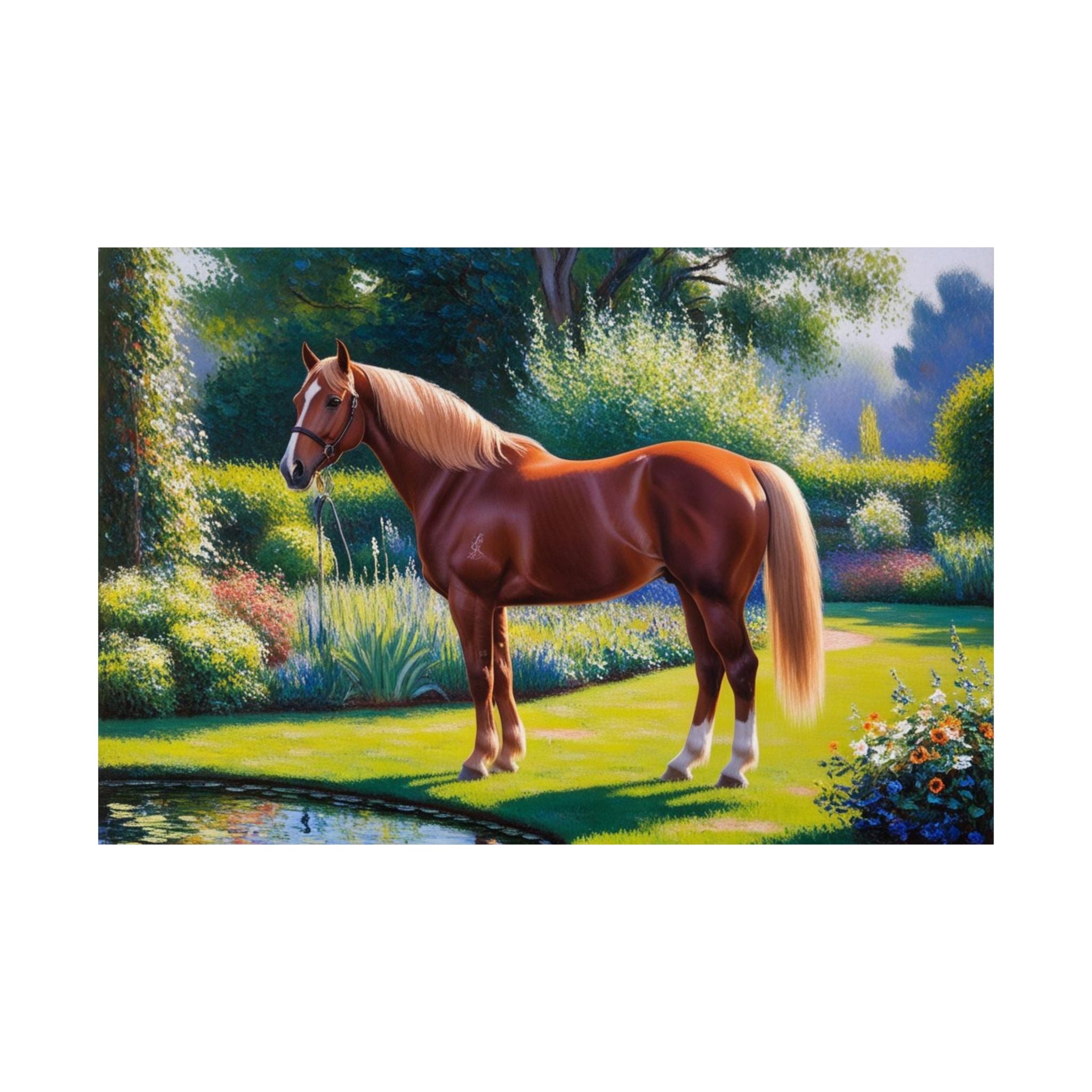 American Quarter Horse 2- Garden Collection