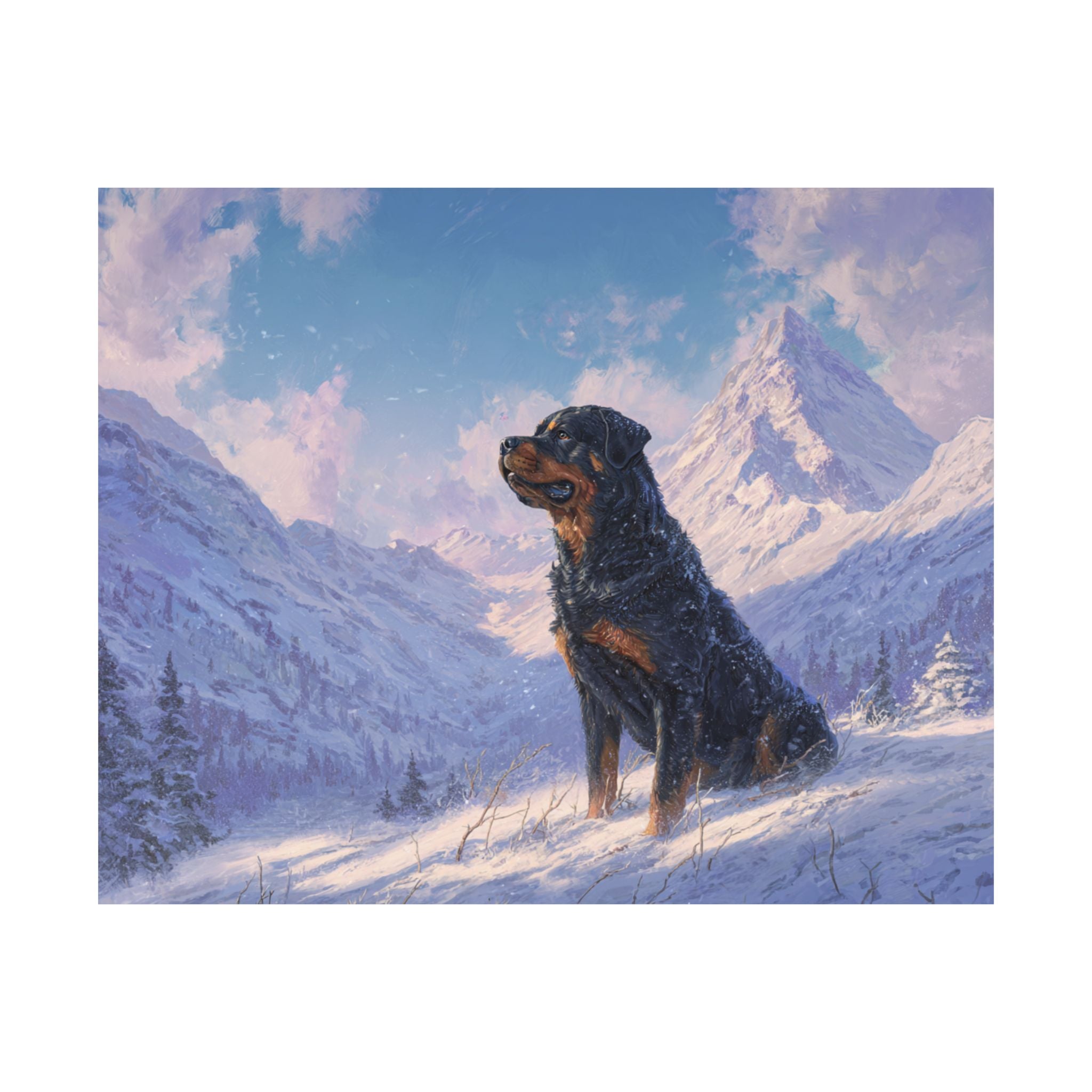 Rottweiler 1- Winter Whiskers Collection