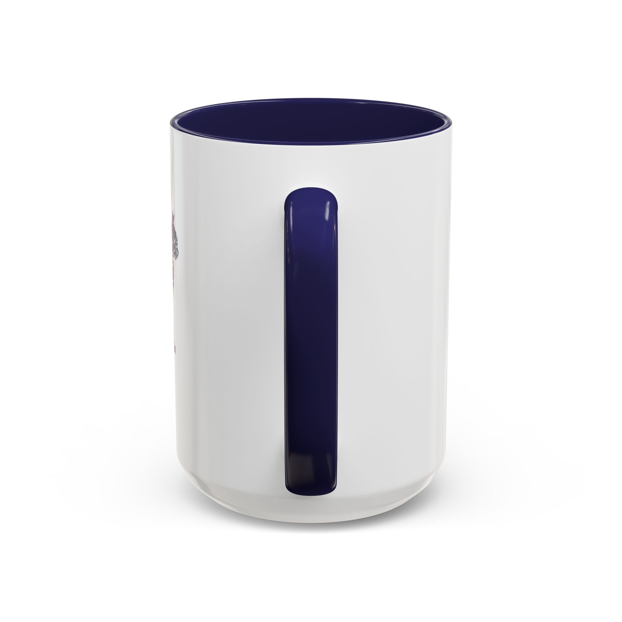 Floral Cat Mom Accent Mug