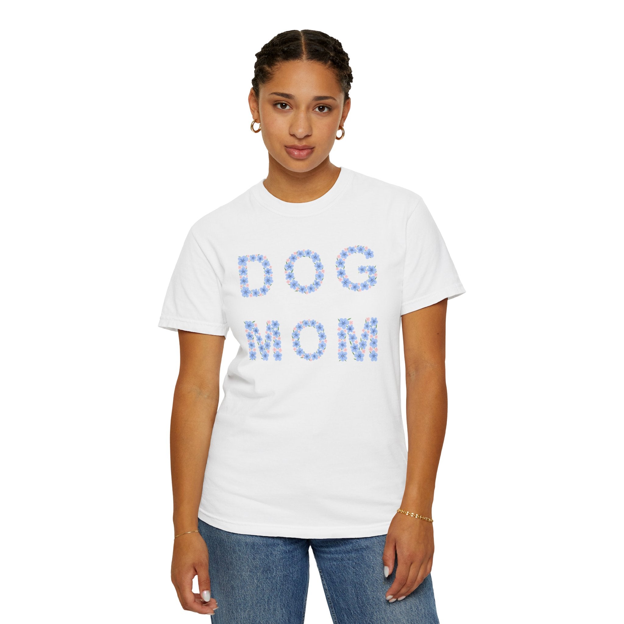 Floral Dog Mom T-Shirt