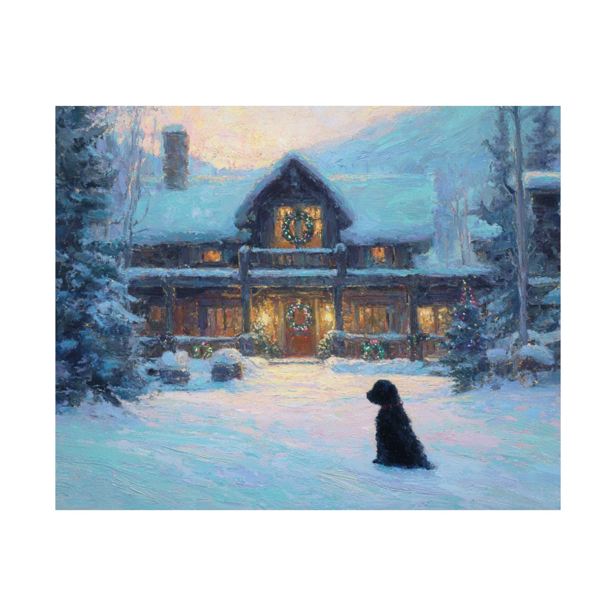 Poodle 3- Home for the Holidays Collection