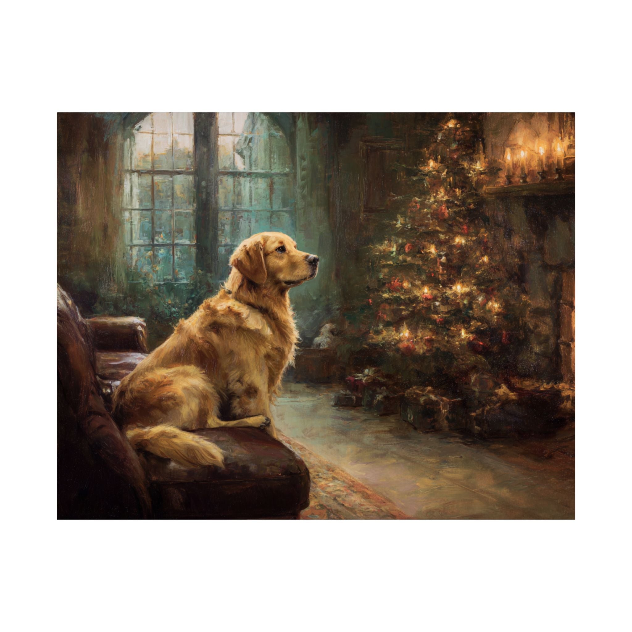 Golden Retriever 3- Cozy Christmas Collection