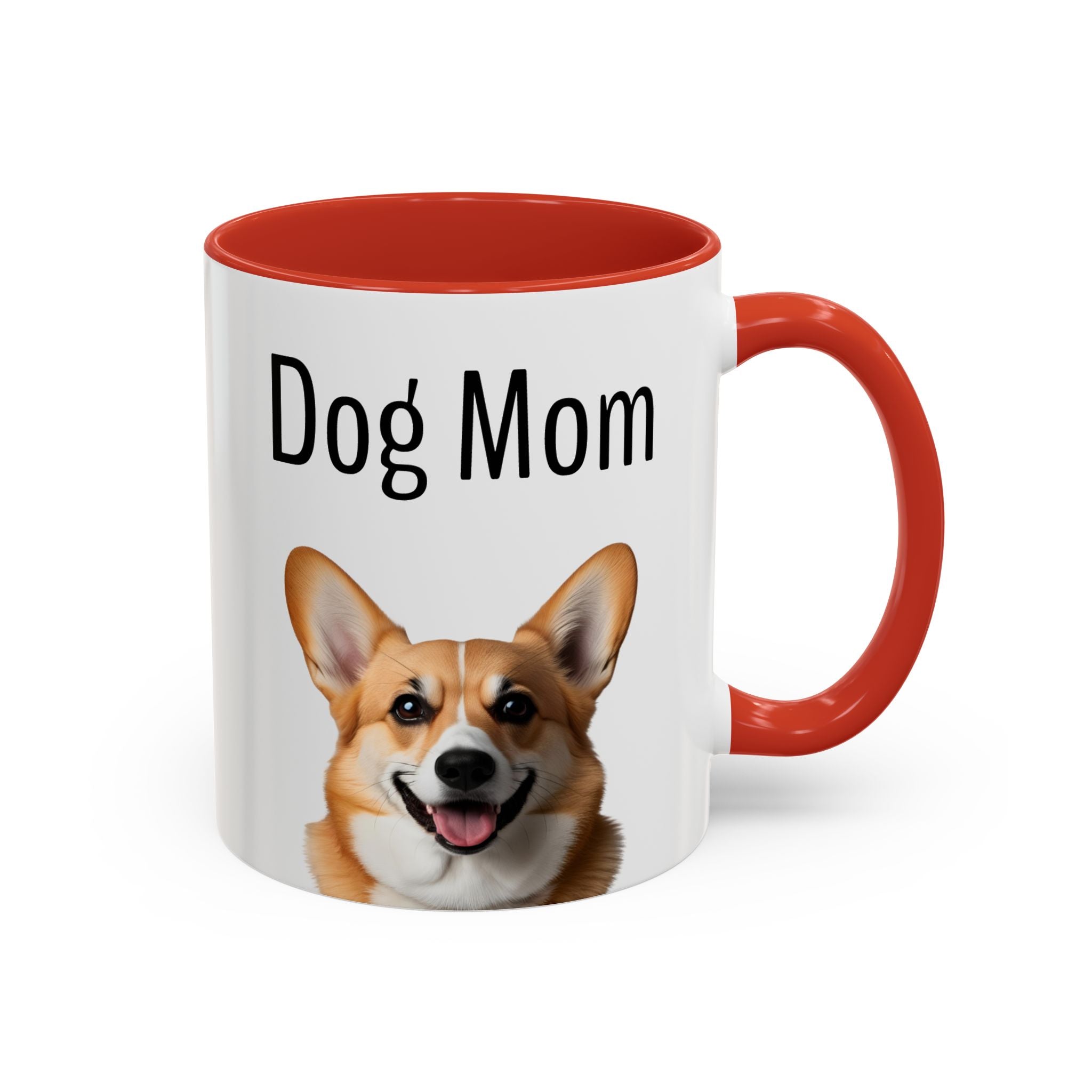 'Dog Mom' Welsh Corgi Mug
