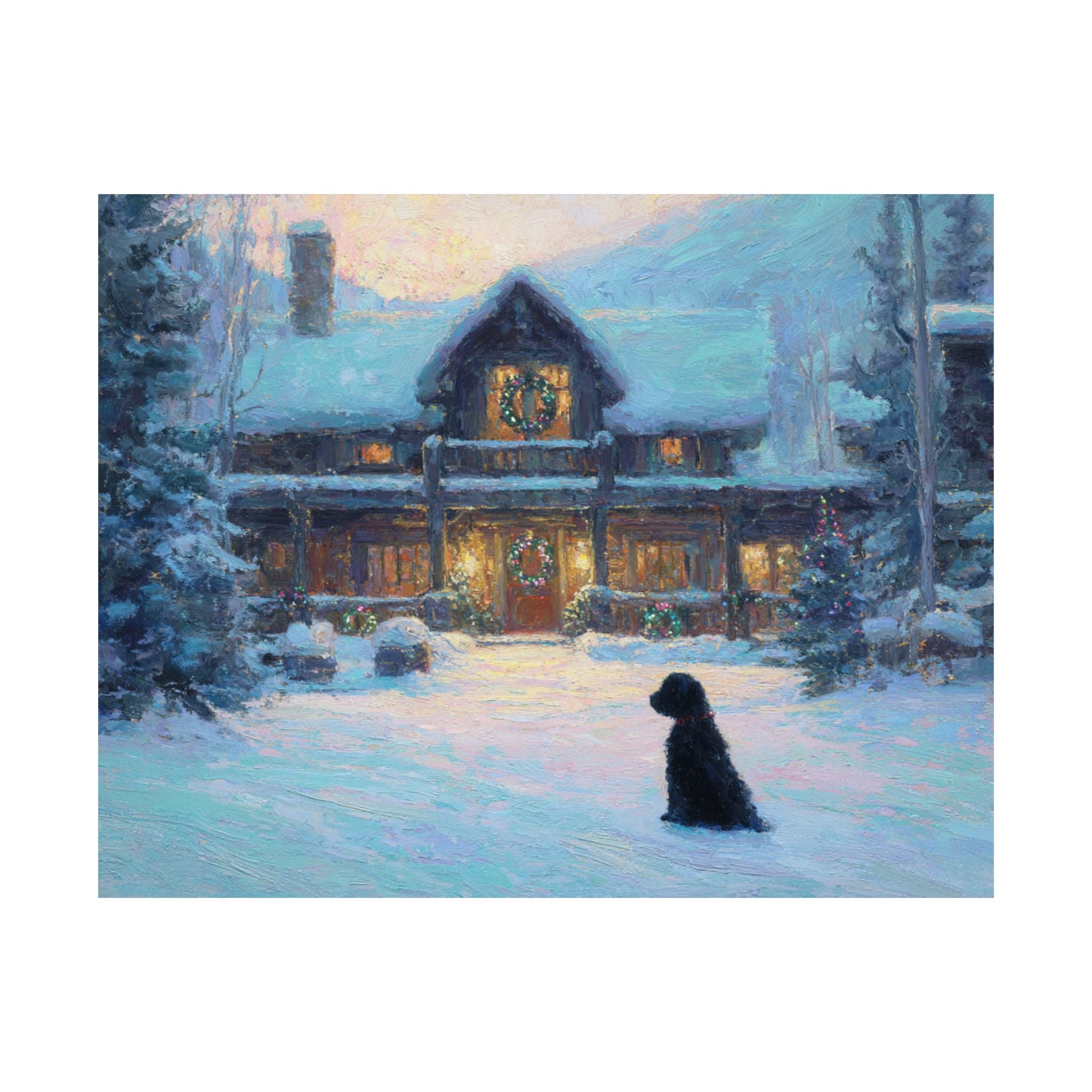 Poodle 3- Home for the Holidays Collection