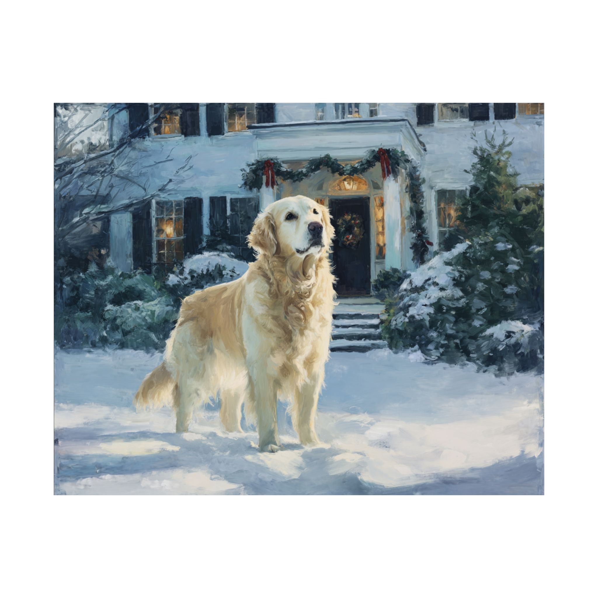 Golden Retriever 7- Home for the Holidays Collection
