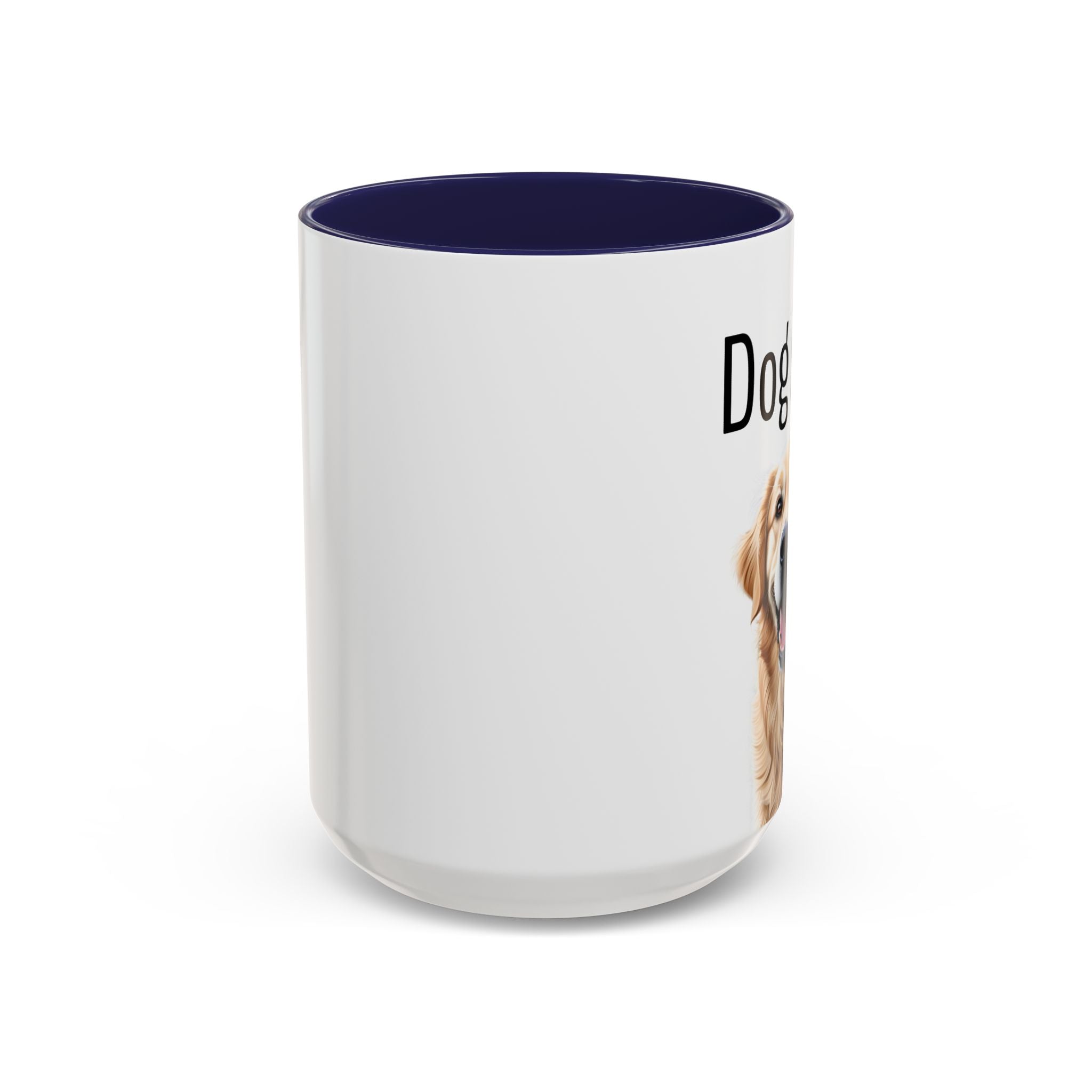 'Dog Mom' Golden Retriever Mug