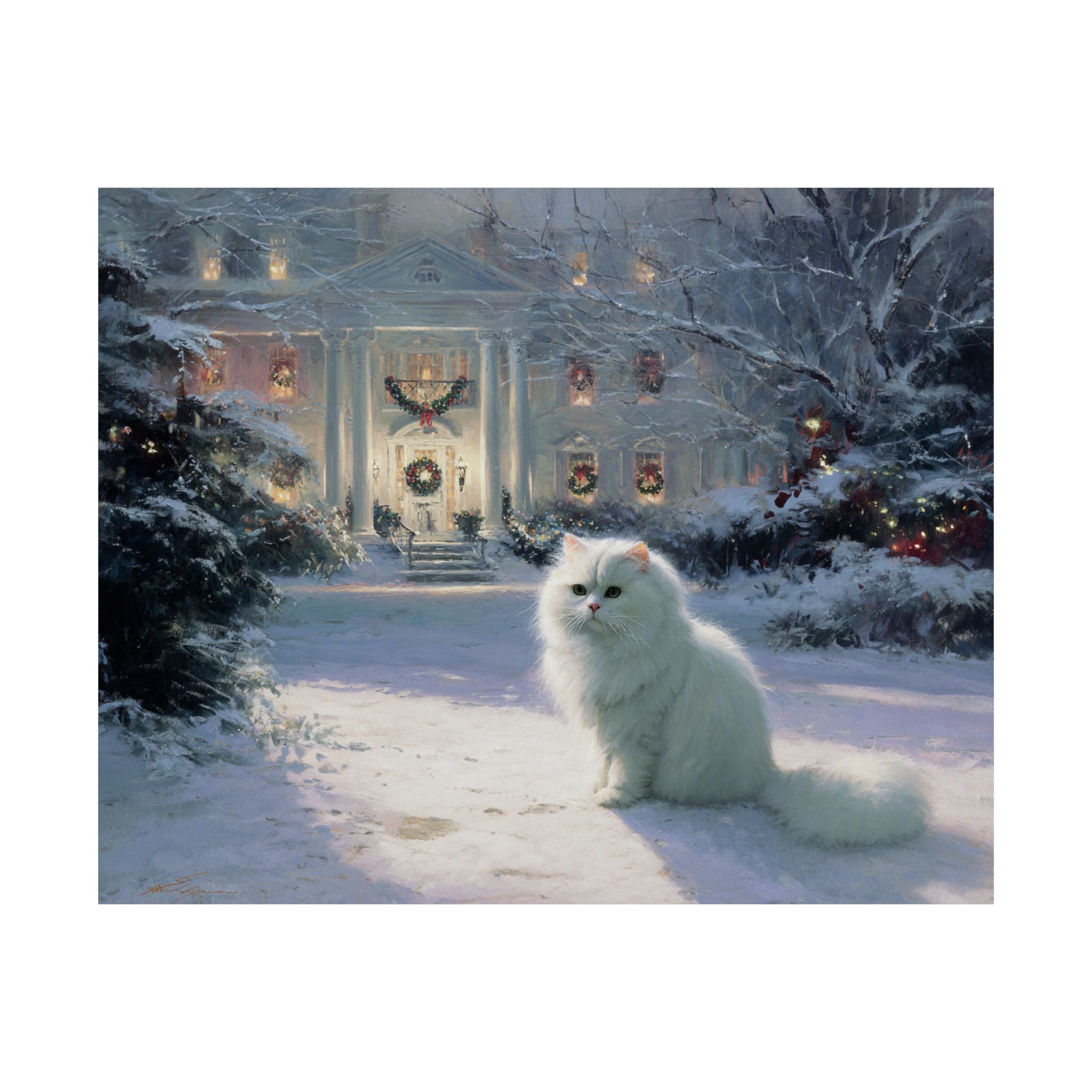 Persian Cat 2- Home for the Holidays Collection