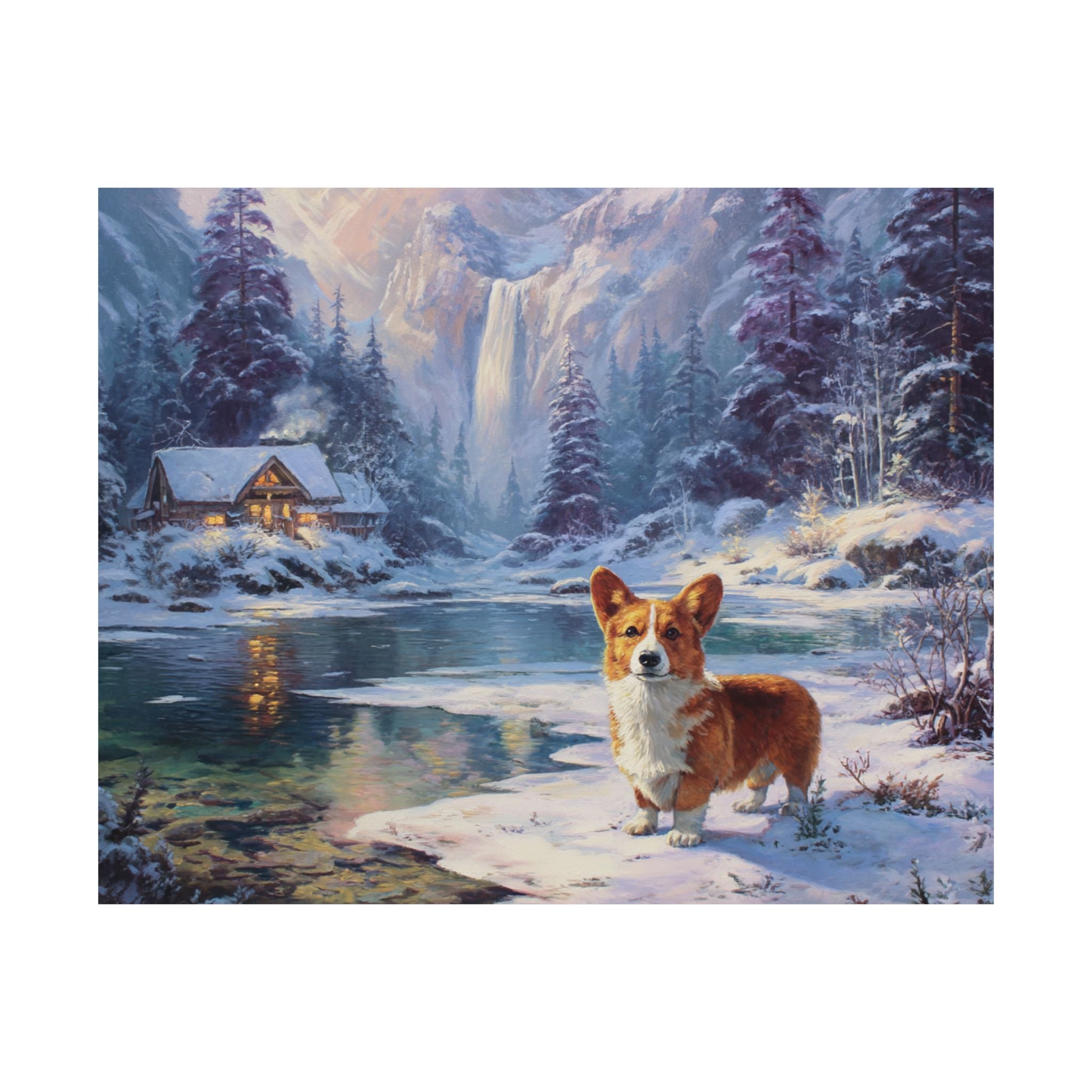 Welsh Corgi 6- Winter Whiskers Collection