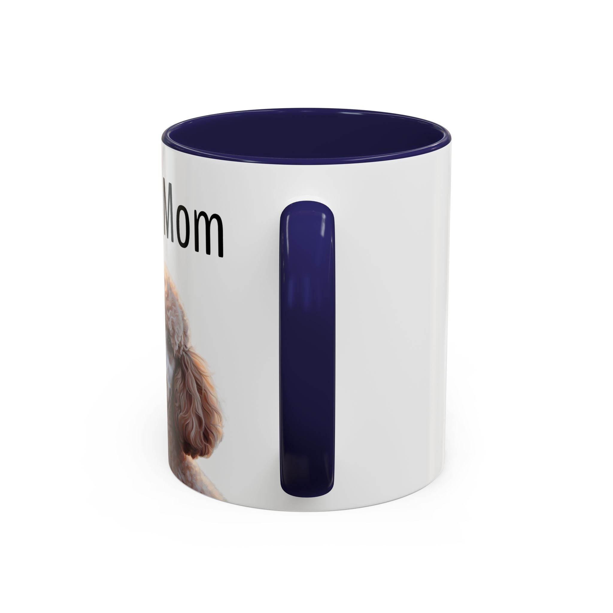 'Dog Mom' Poodle Mug