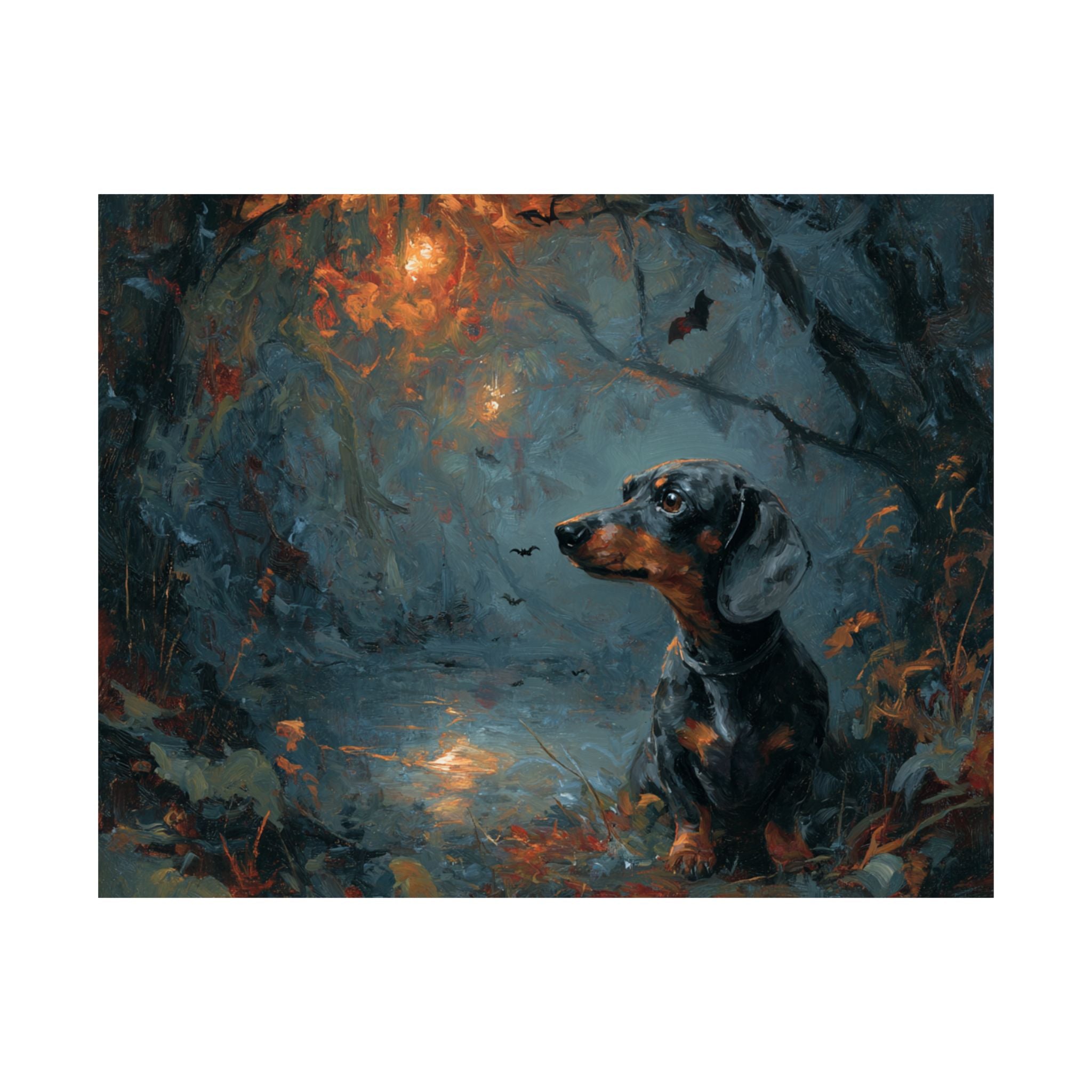 Miniature Dapple Dachshund 1- Howl-oween Collection
