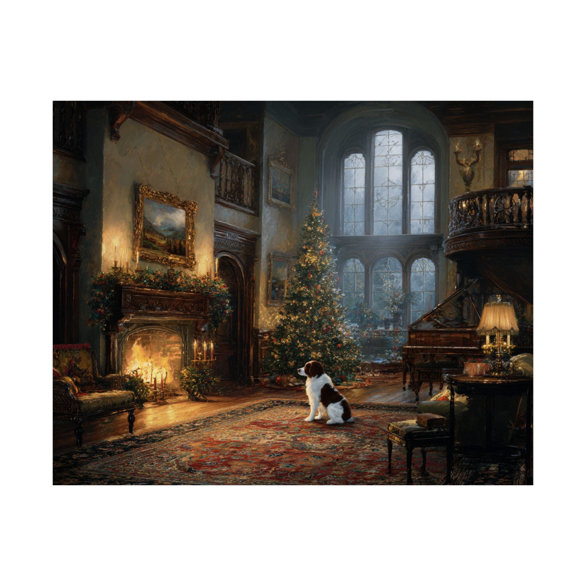 Springer Spaniel 3- Cozy Christmas Collection