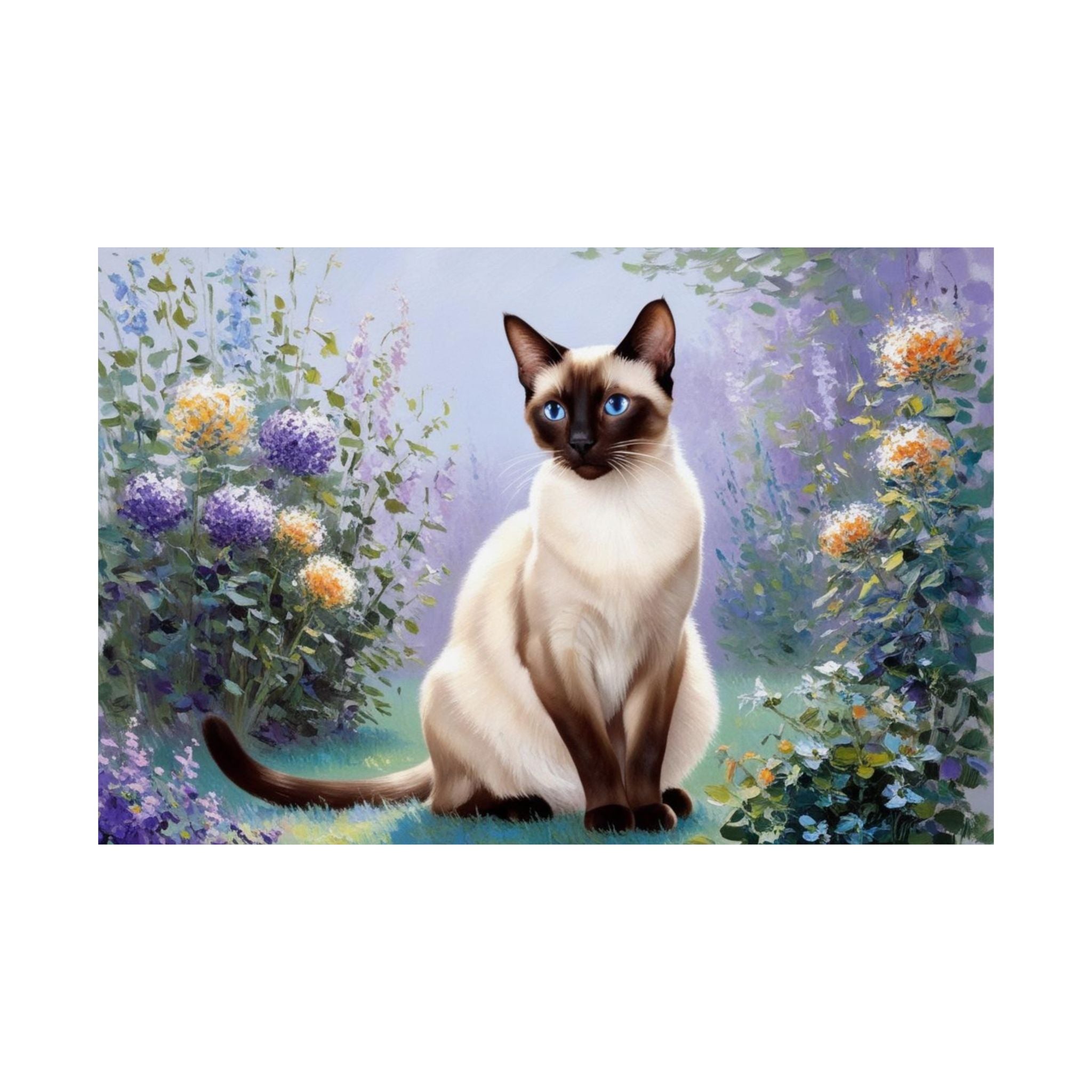 Siamese Cat- Garden Collection